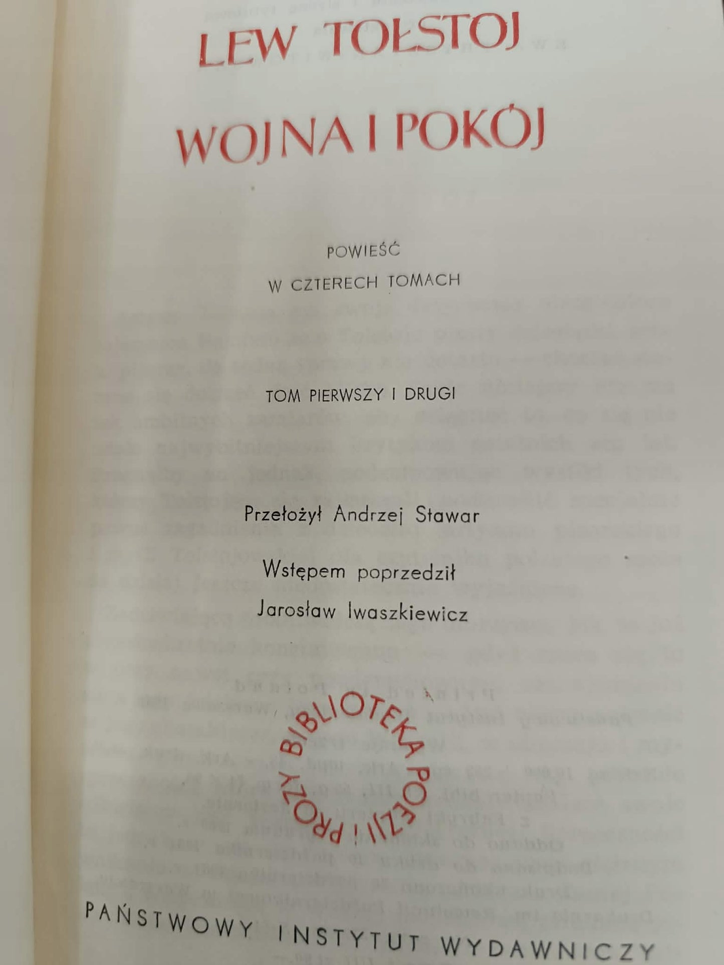 Zestaw 7 książek PIW, Puszkin, Lenartowicz, Tołstoj, Poeci Polskiego...