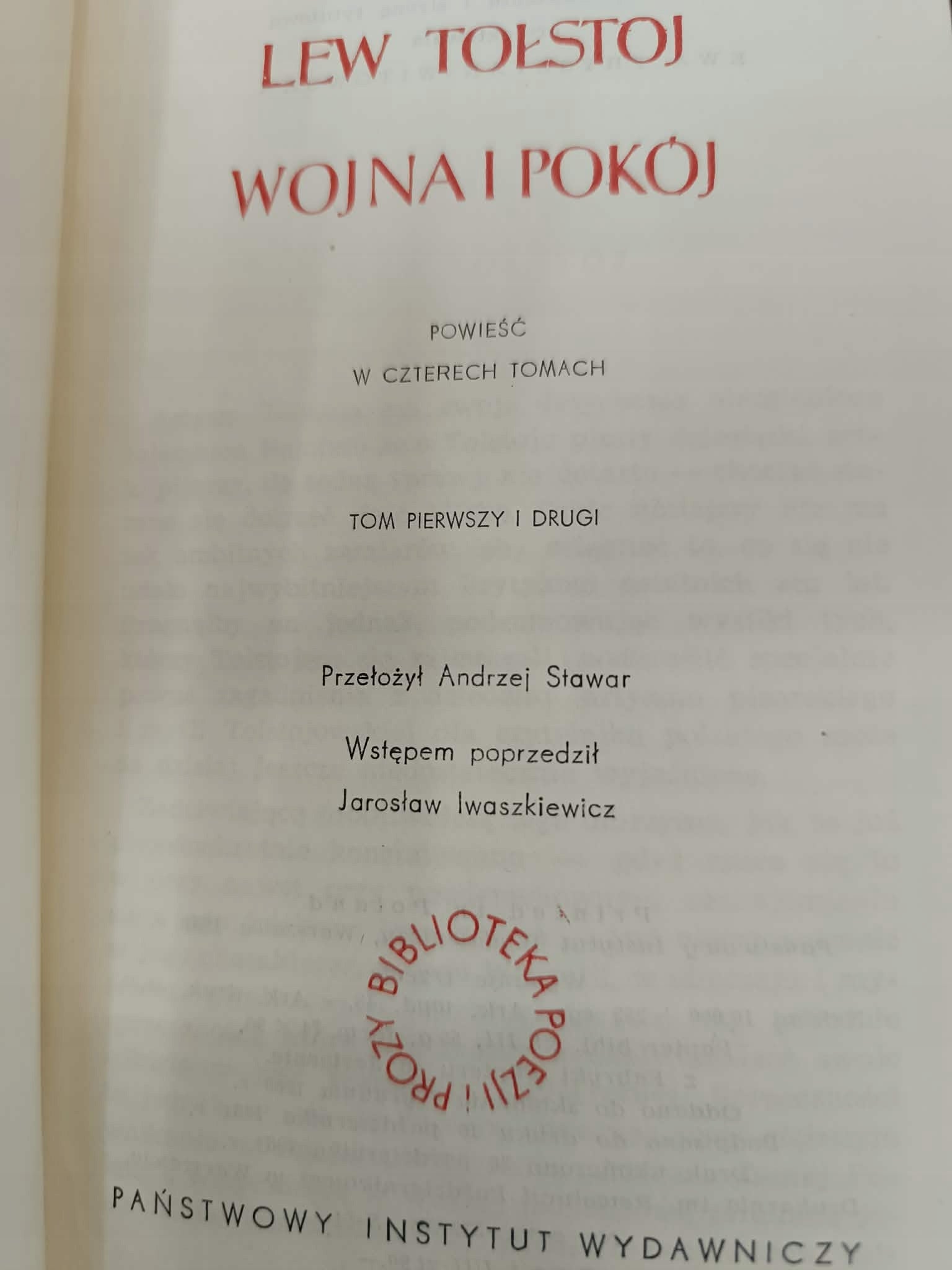Zestaw 7 książek PIW, Puszkin, Lenartowicz, Tołstoj, Poeci Polskiego...