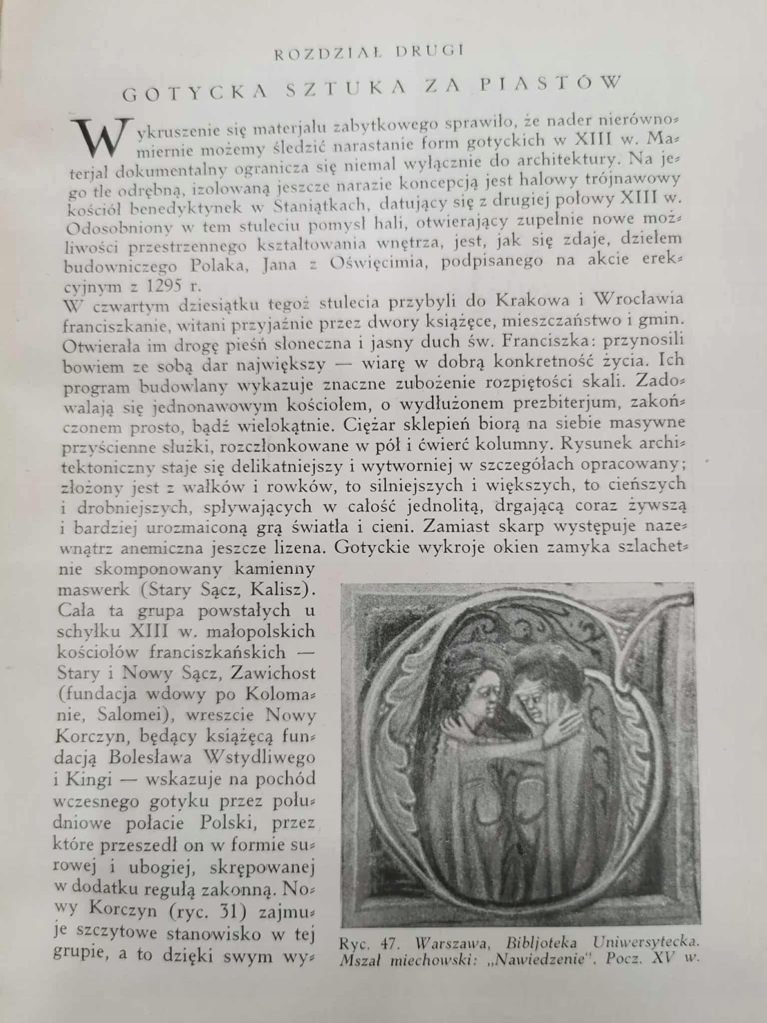 Dzieje sztuki polskiej, M. Walicki, J. Starzyński [1936] [oprawa Zjawiński]