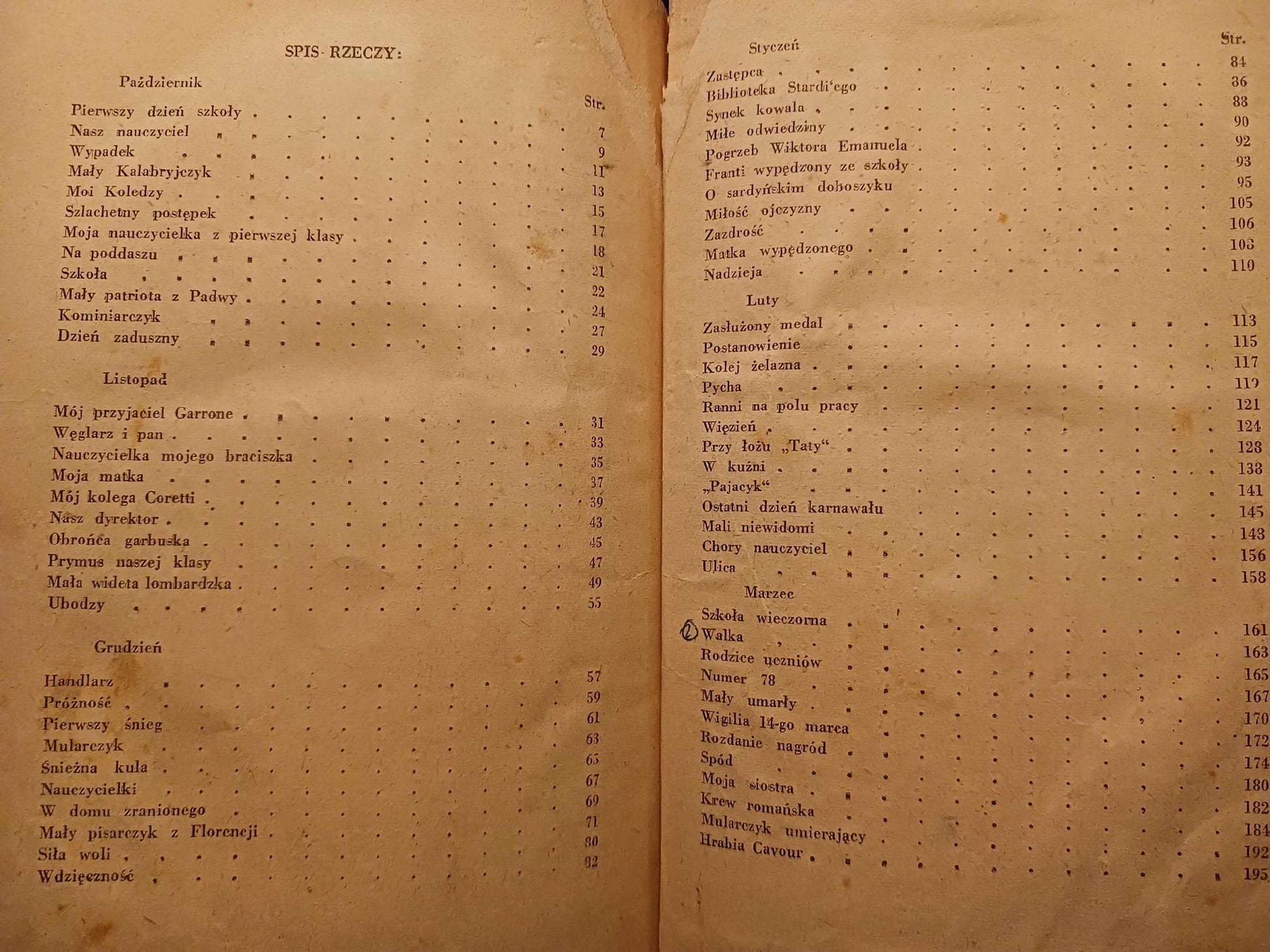 Serce Edmund de Amicis [wydanie z roku 1946][proj. okł. wyd. Szancer]