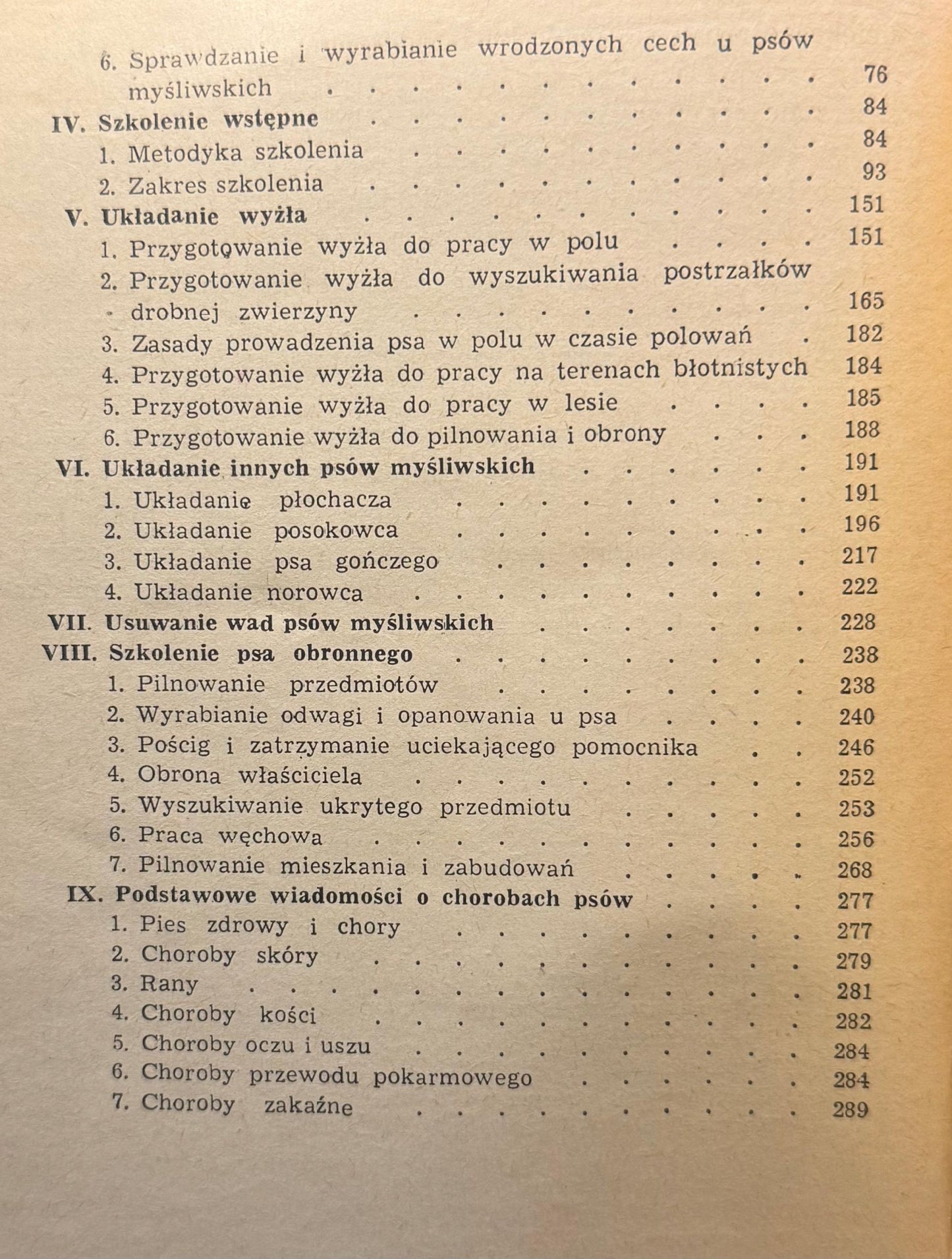 Szkolenie psów myśliwskich i obronnych Jan Gieżyński