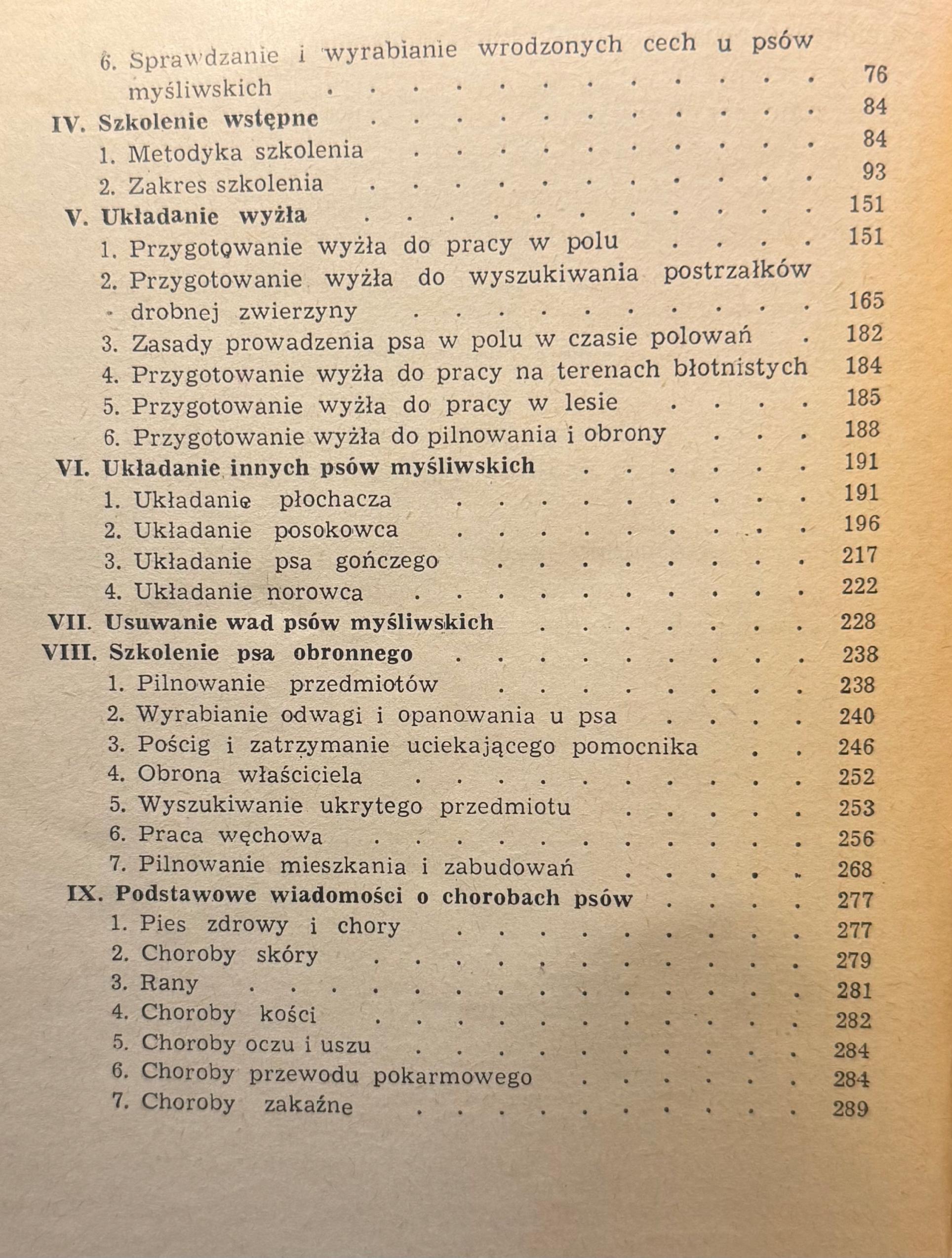 Szkolenie psów myśliwskich i obronnych Jan Gieżyński