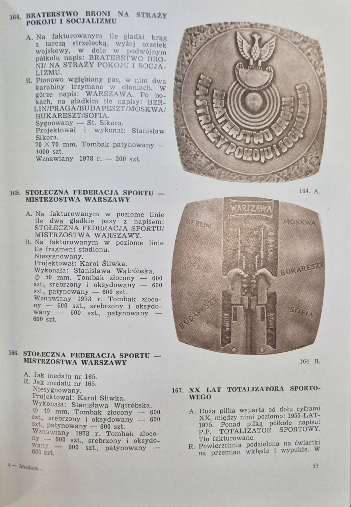 Medale Mennicy Państwowej 1974-1978 [katalog]