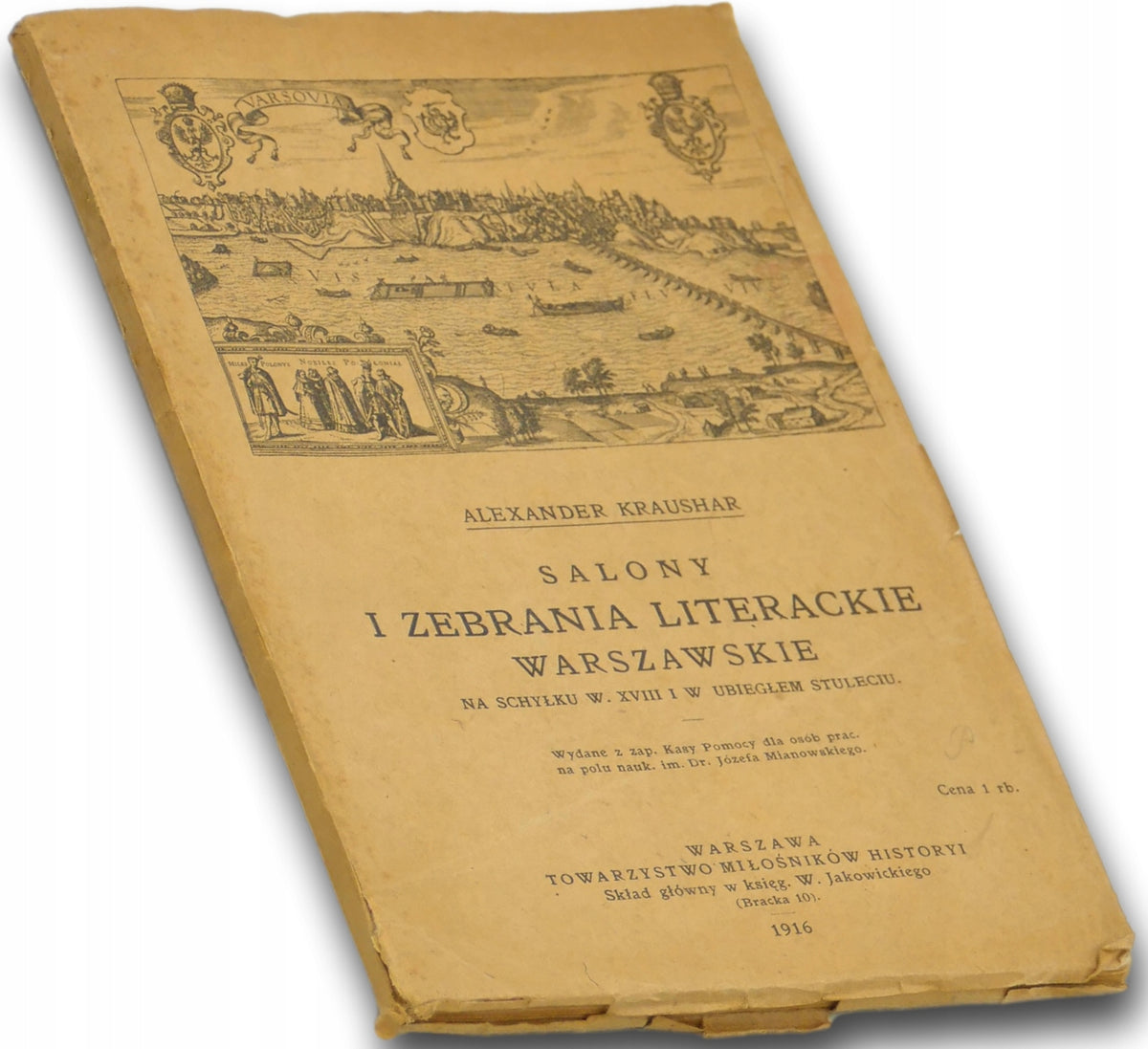 Salony i zebrania literackie warszawskie, A. Kraushar [1916]