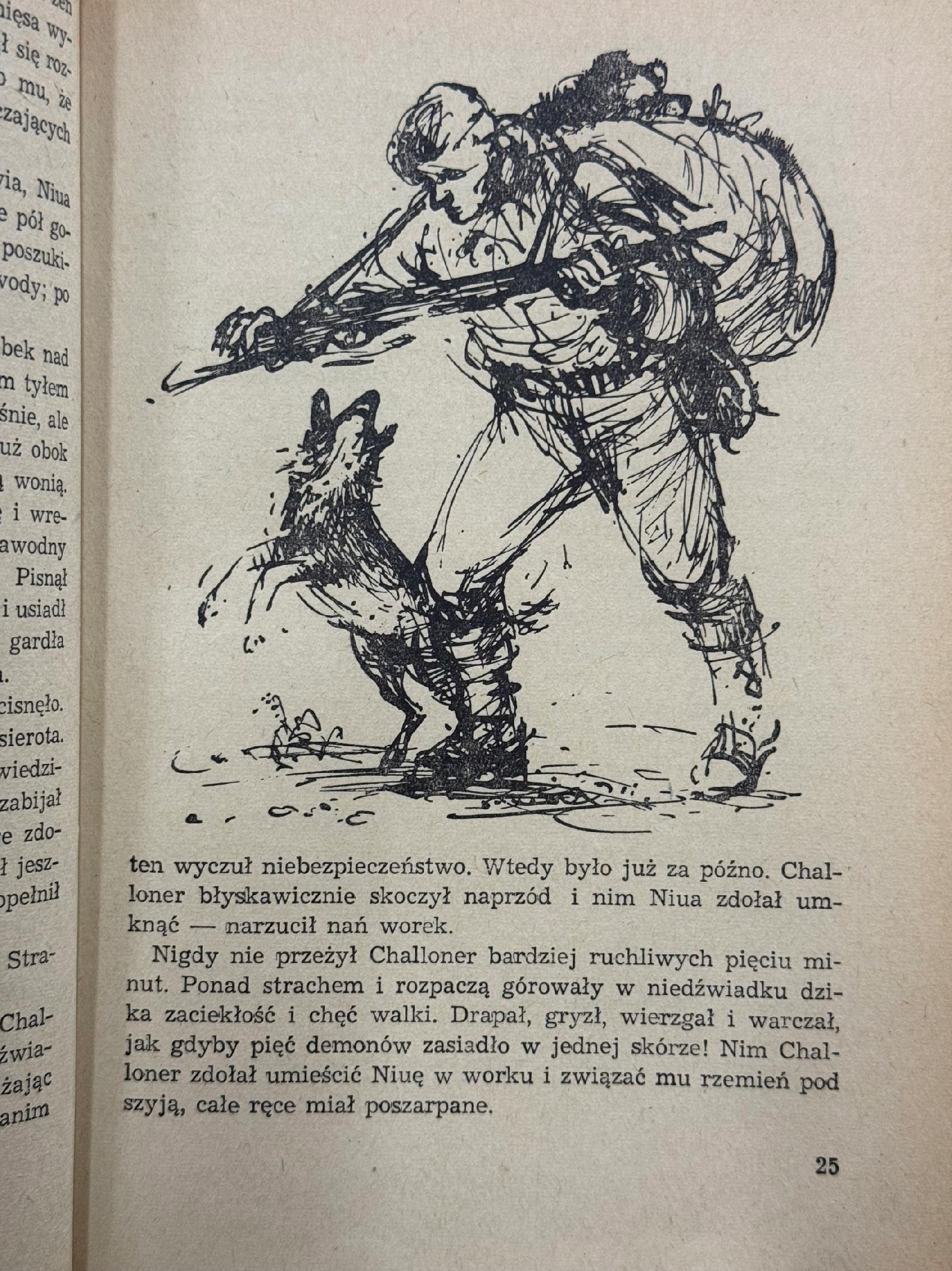 Włóczęgi północy James Oliver Curwood [1954][il. i okładka J. Grabiański]