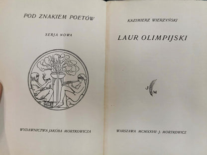 Laur Olimpijski, Kazimierz Wierzyński [1927]