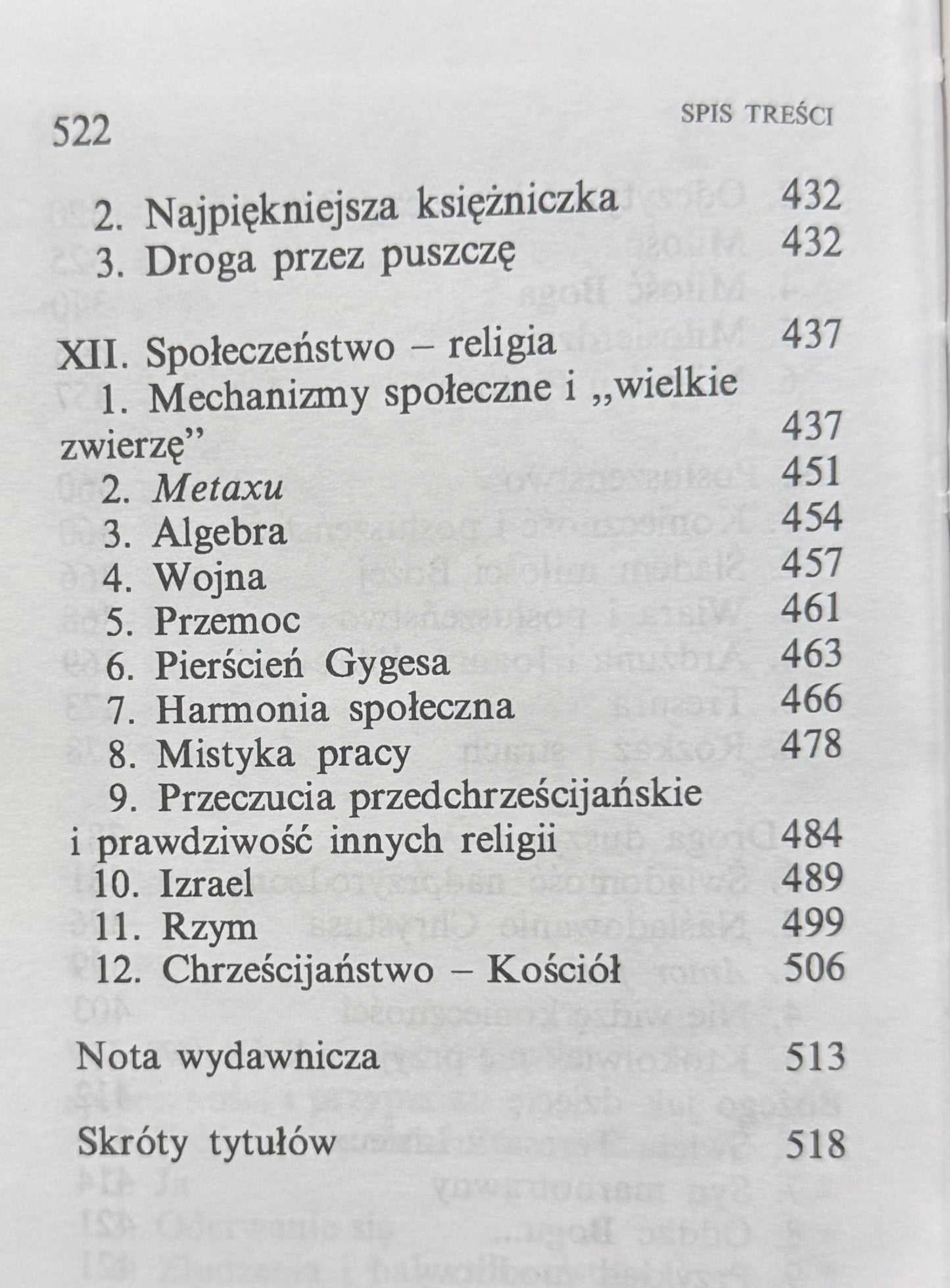Świadomość nadprzyrodzona Wybór myśli Simone Weil