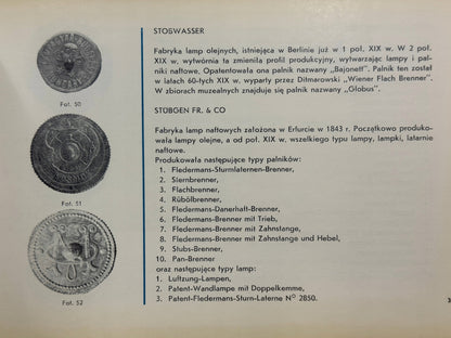 Lampy naftowe ze zbiorów Muzeum Okręgowego w Koninie [mały nakład]