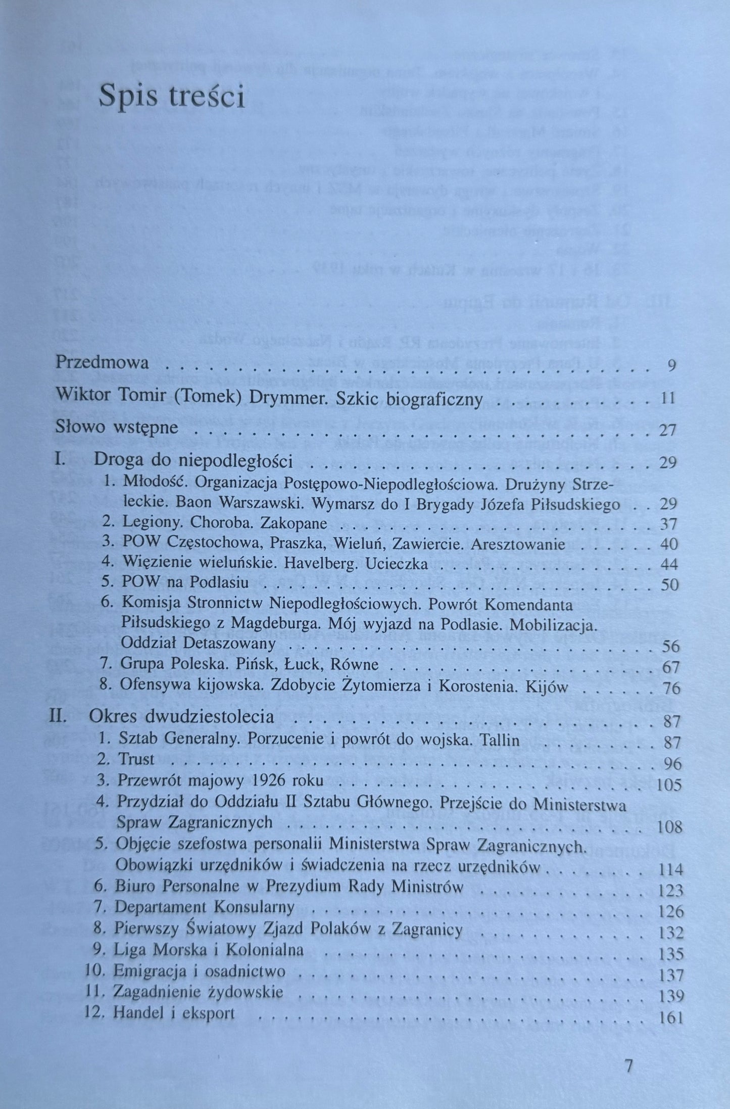 W służbie Polsce Wiktor Tomir Drymmer