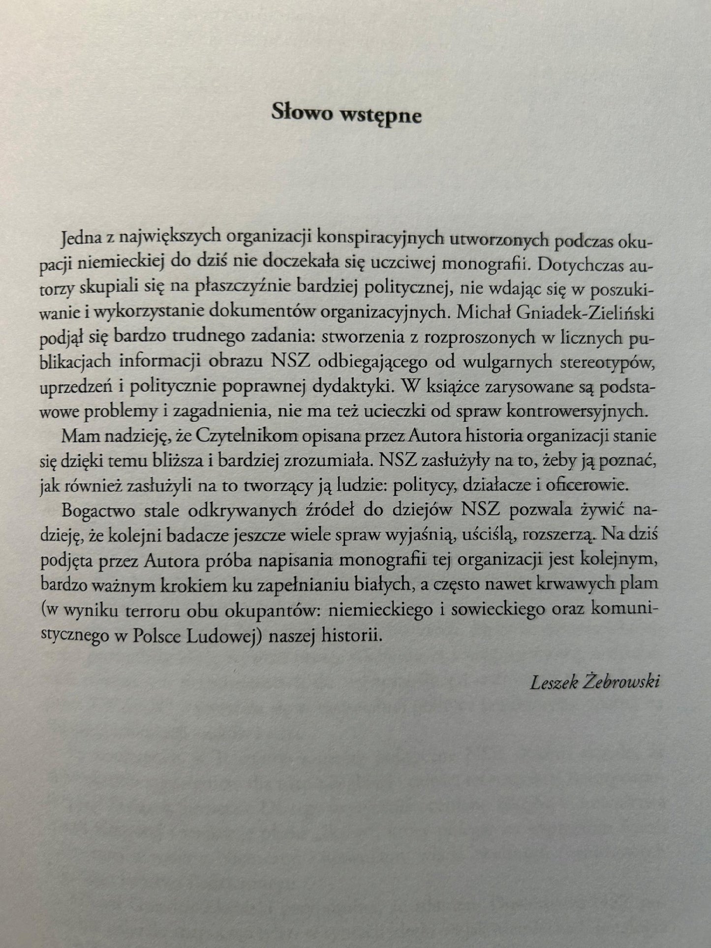 Narodowe Siły Zbrojne 1942-1947 - Michał Gniadek-Zieliński