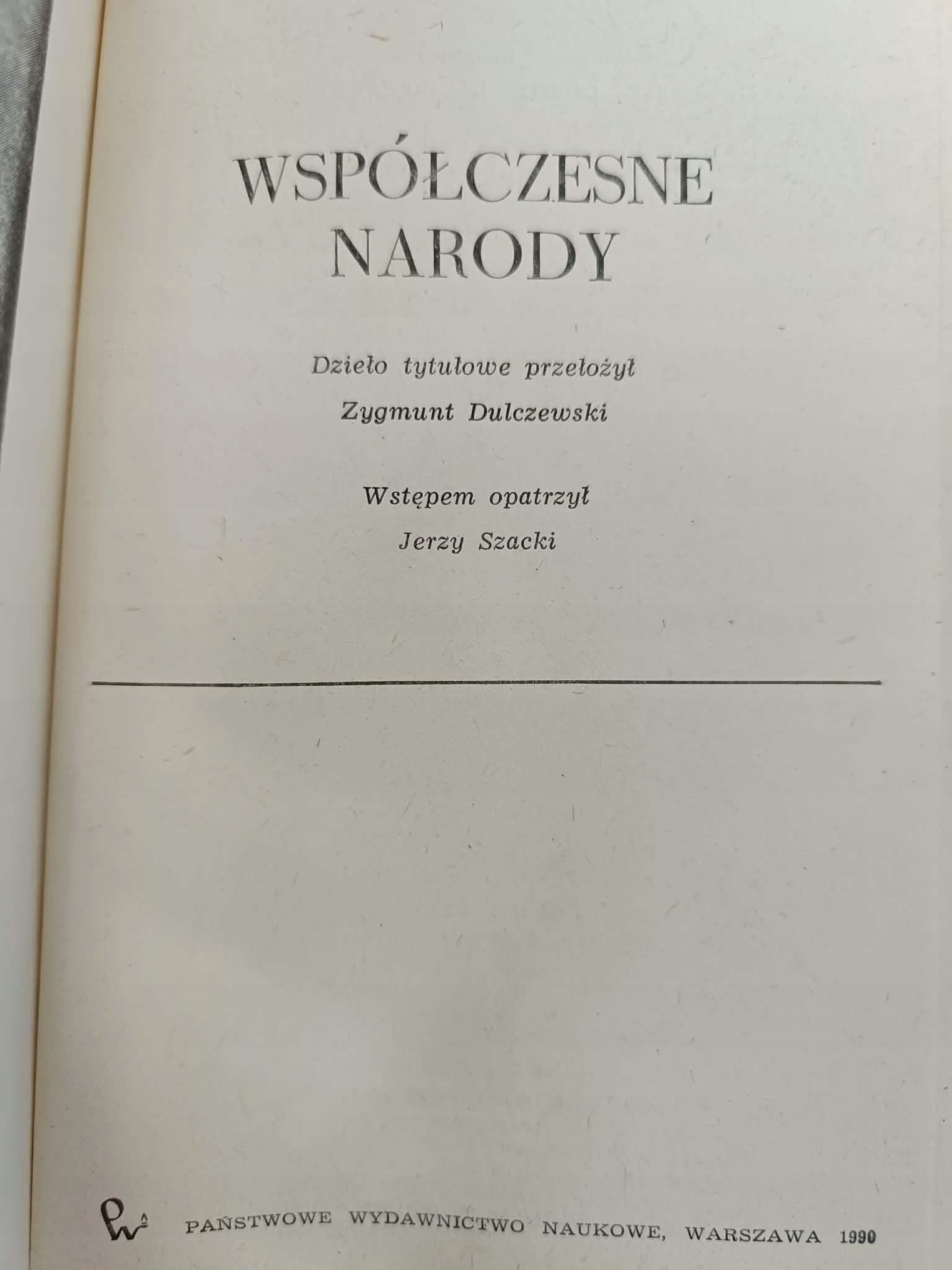 Florian Znaniecki x2 Współczesne Narody, Społeczne Role Uczonych