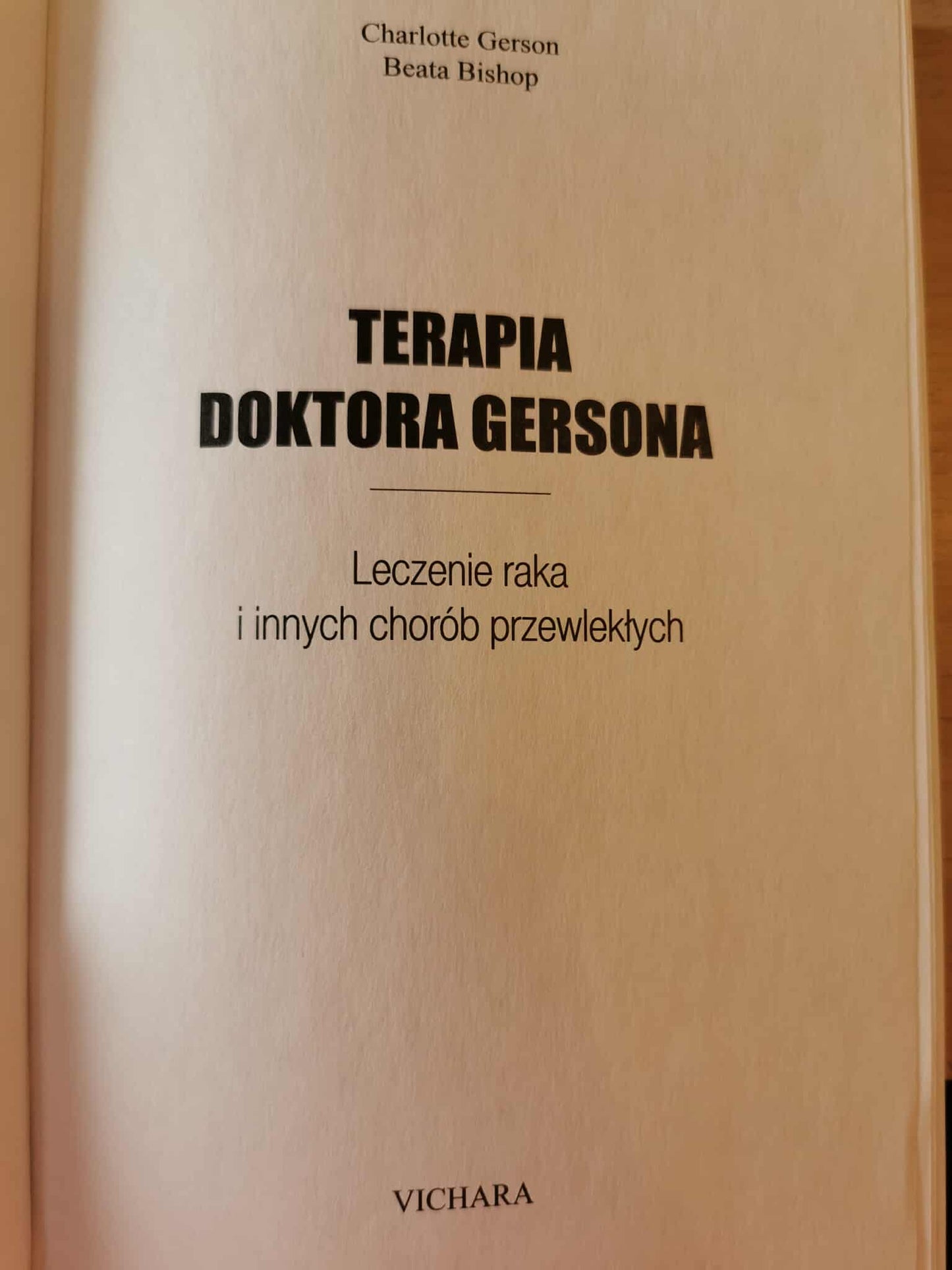 Terapia doktora Gersona, Charlotte Gerson