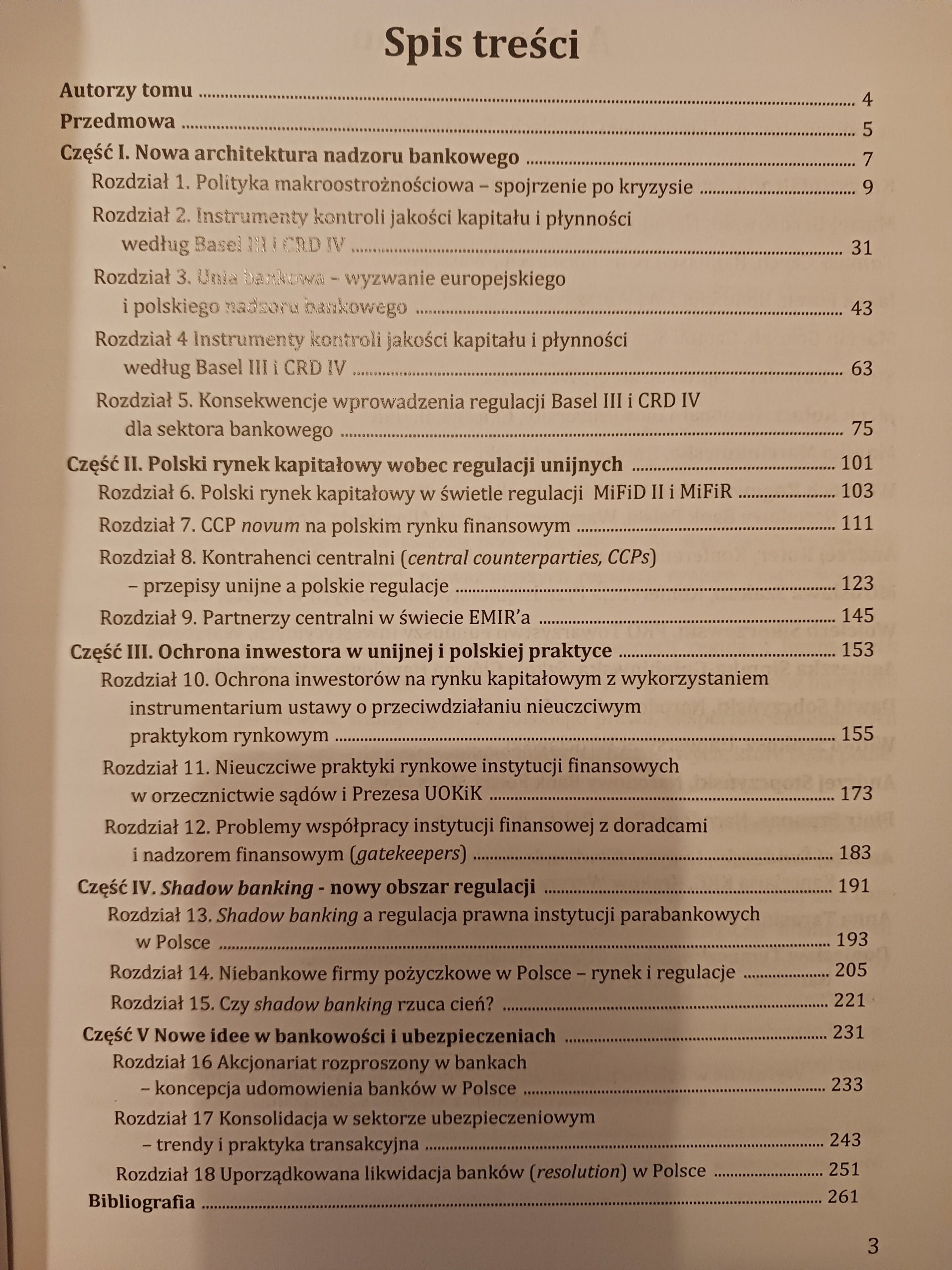 Wyzwania regulacji rynków finansowych red. Wojciech Rogowski