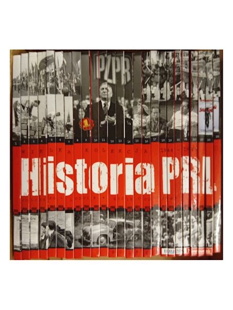 Komplet 25 tomów Wielka kolekcja 1944-1989 Historia PRL