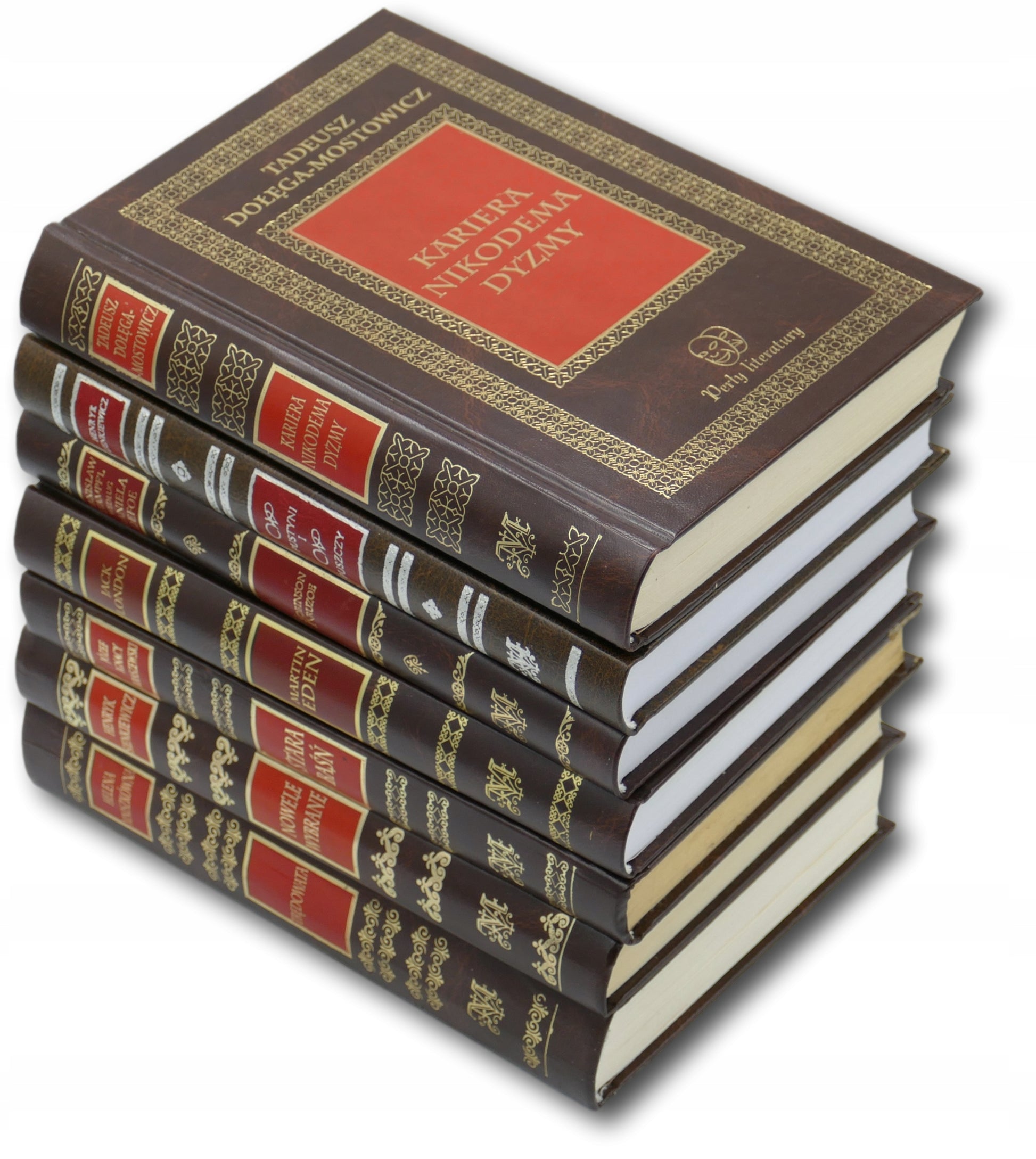 Perły literatury x7 Martin Eden Jack London, Stara Baśń J. I. Kraszewski +