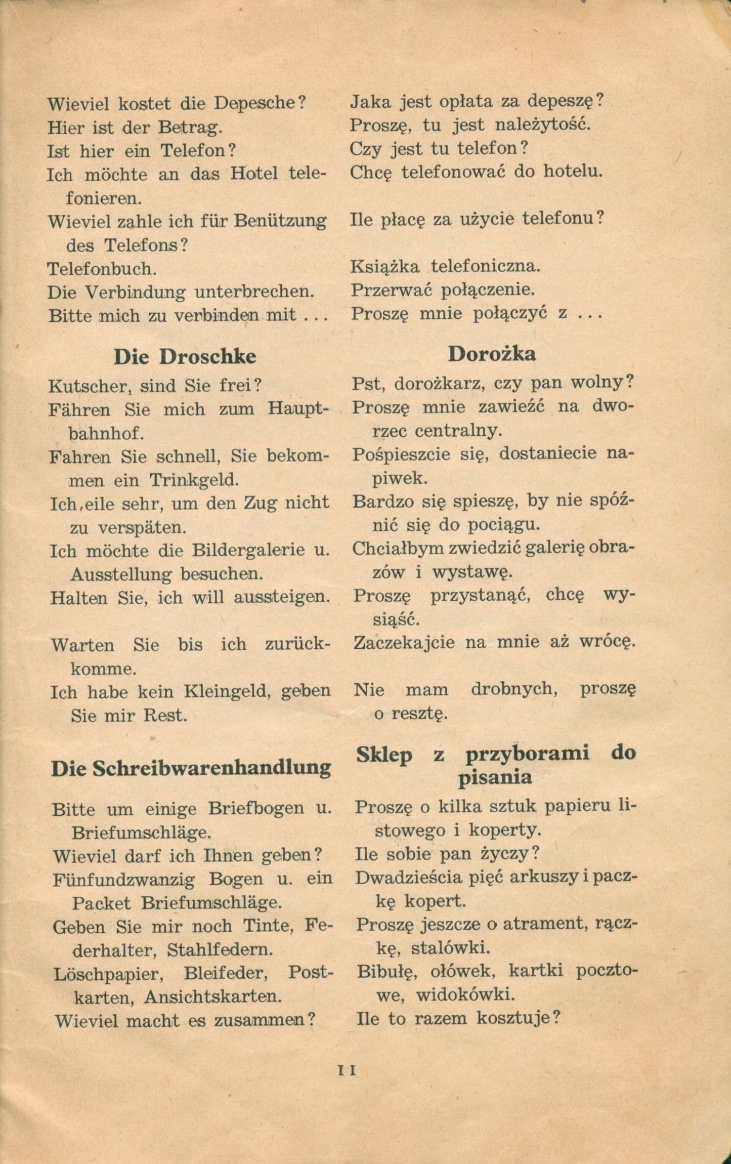 Der Deutsche in Polen: Sprachführer zur schnellsten Erlernung der... [1939]