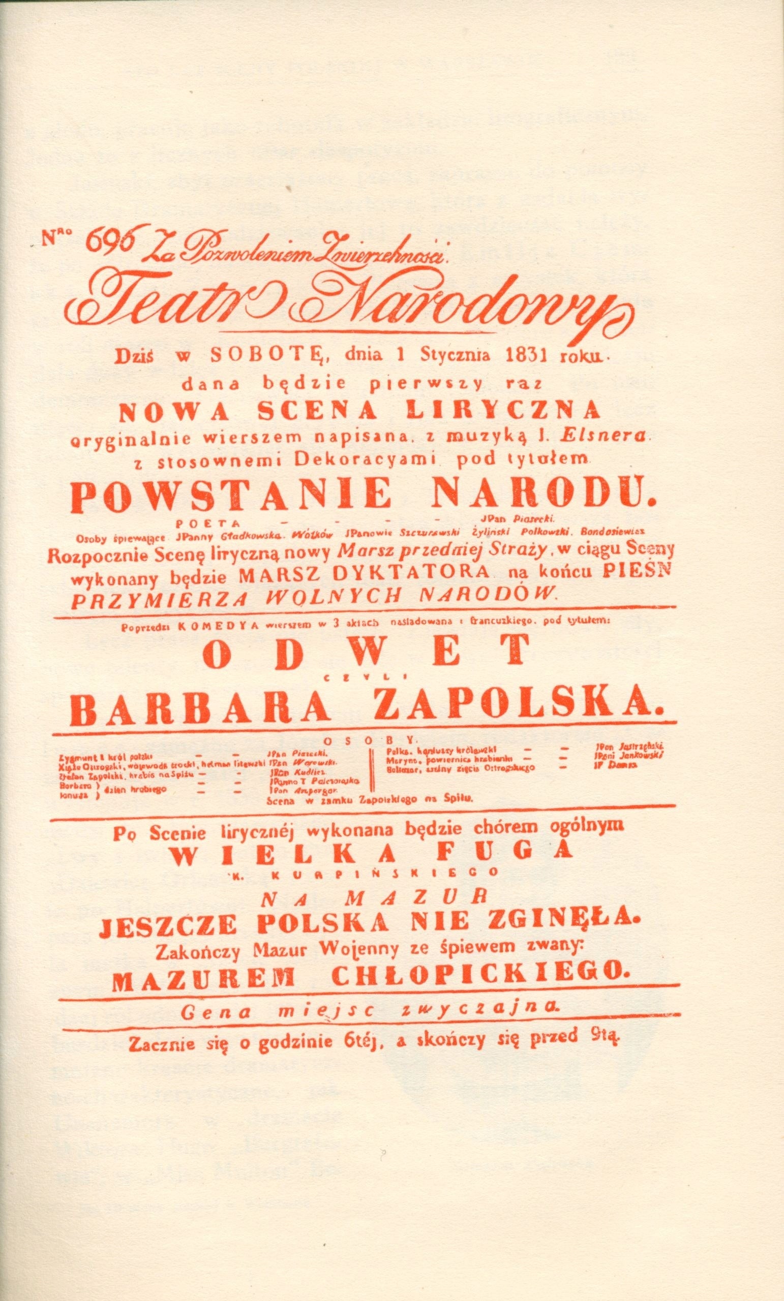 Sto lat sceny polskiej w Warszawie, Rapacki Wincenty [Warszawa 1925]