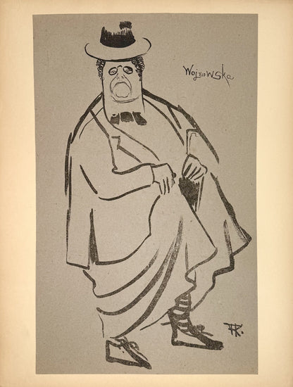 Teka Melpomeny. Autolitografie Komplet [Kraków 1904][rzadkie]