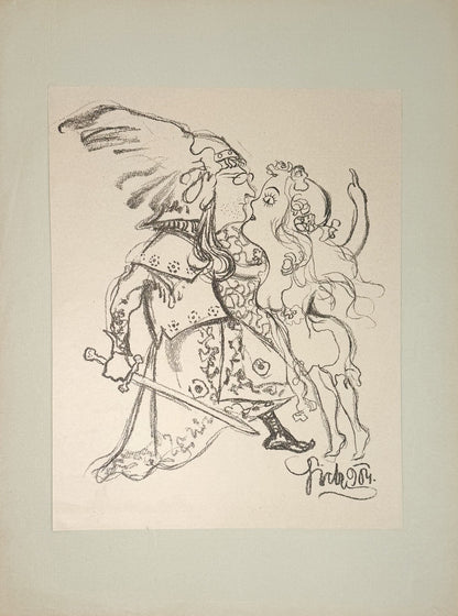 Teka Melpomeny. Autolitografie Komplet [Kraków 1904][rzadkie]