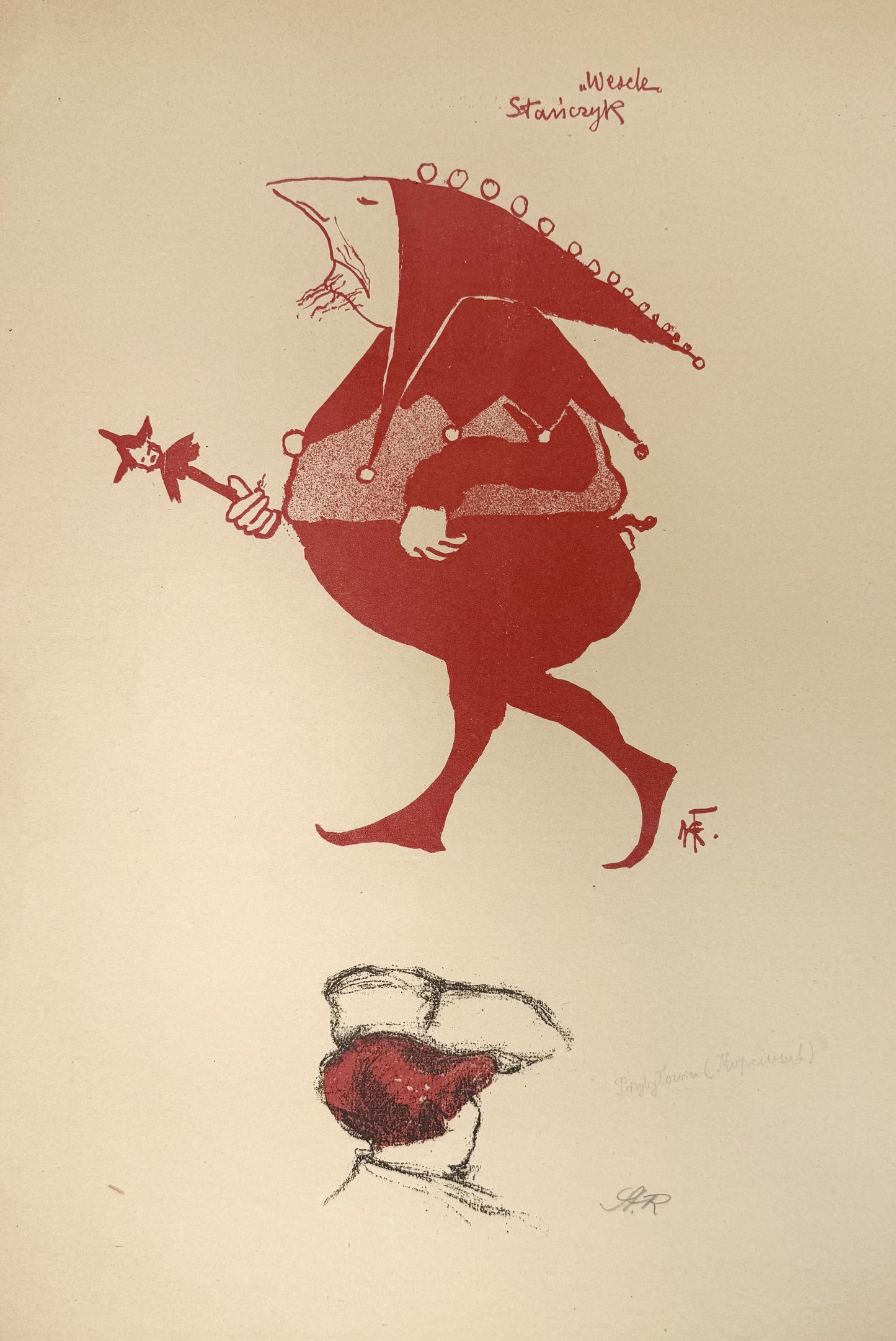 Teka Melpomeny. Autolitografie Komplet [Kraków 1904][rzadkie]