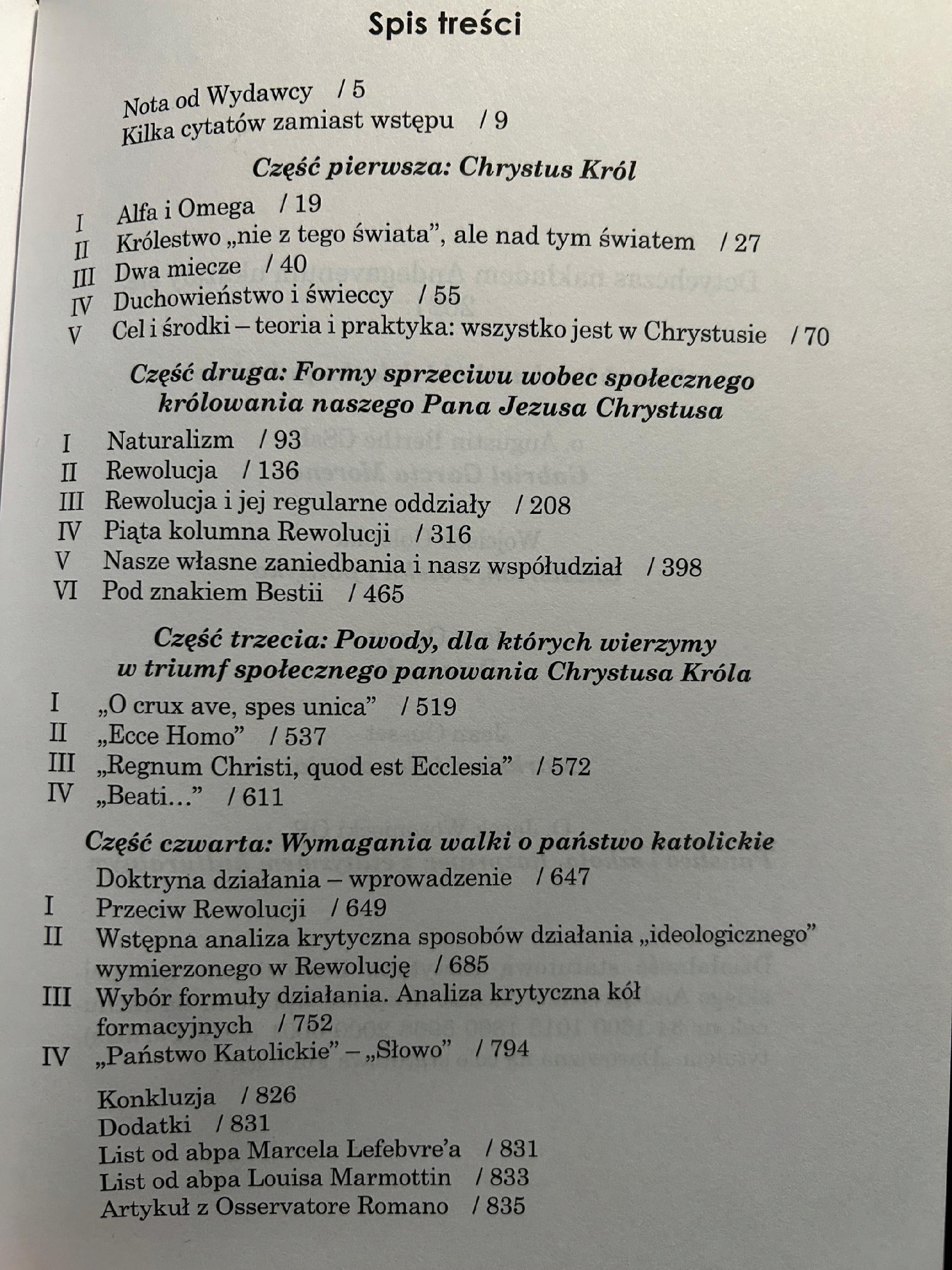 Aby On królował! O społecznym panowaniu Chrystusa Króla - Jean Ousset