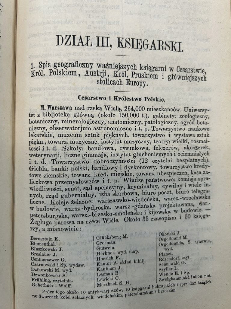 Warszawski Rocznik Literacki. Rok pierwszy 1871 - red. Stanisław Czarnowski