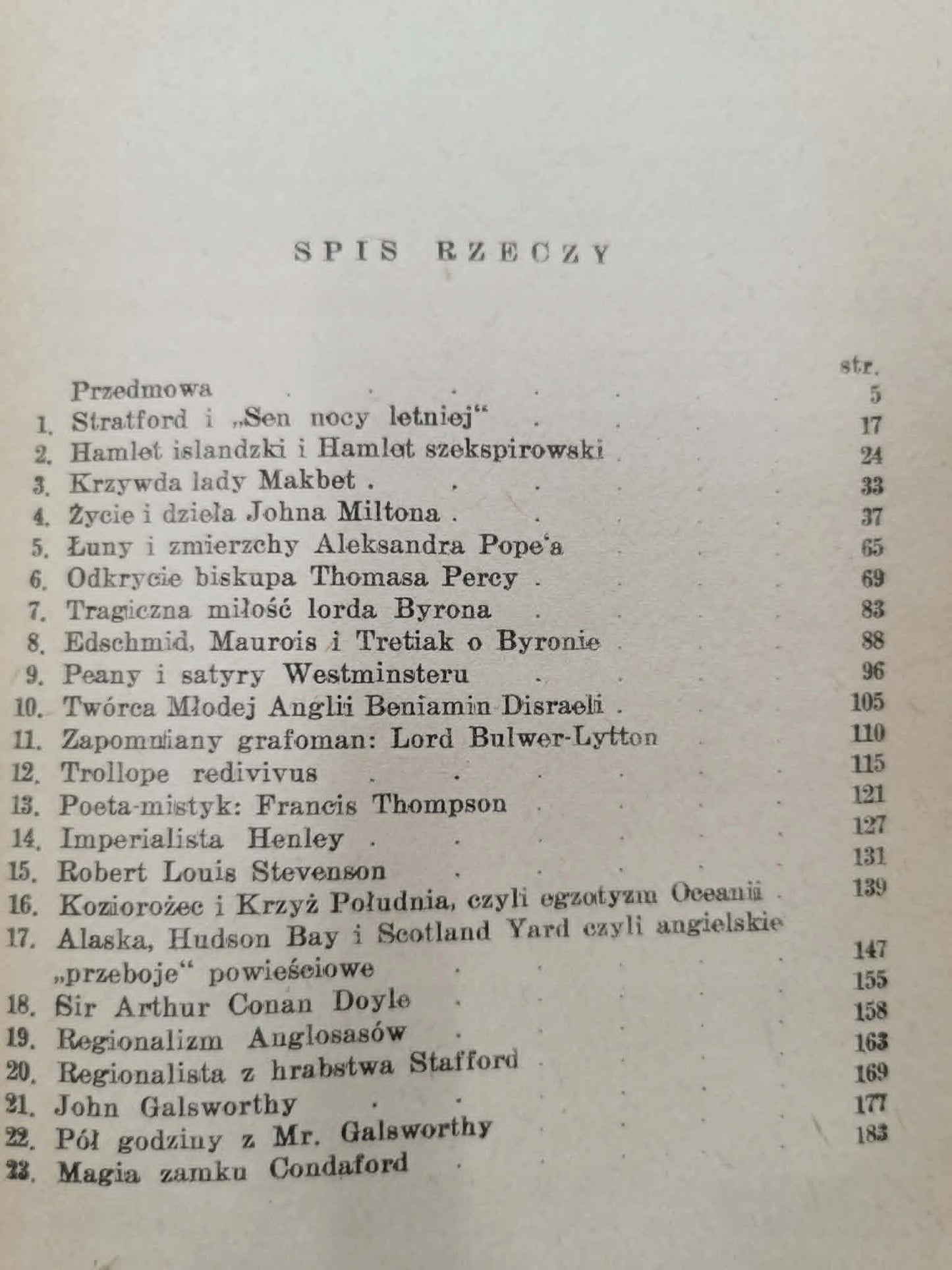 Od Szekspira do Joyce'a, S. Helsztyński [1948]