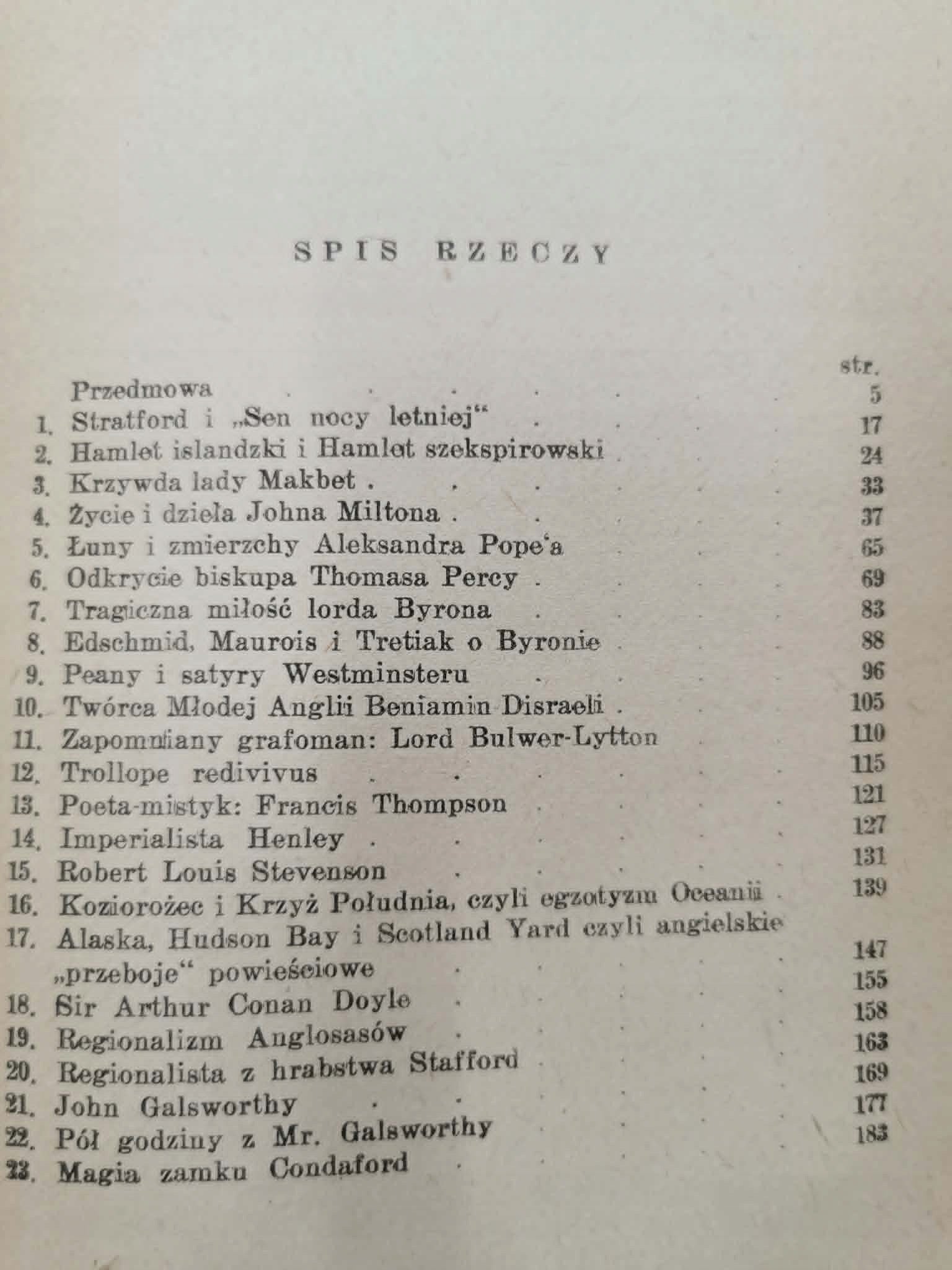 Od Szekspira do Joyce'a, S. Helsztyński [1948]