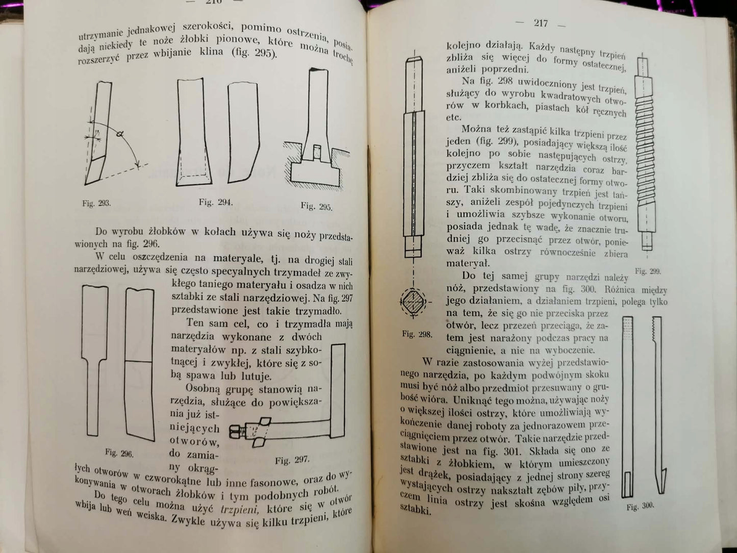 Obrabiarki do metali, Edward Herzberg [Lwów 1917]
