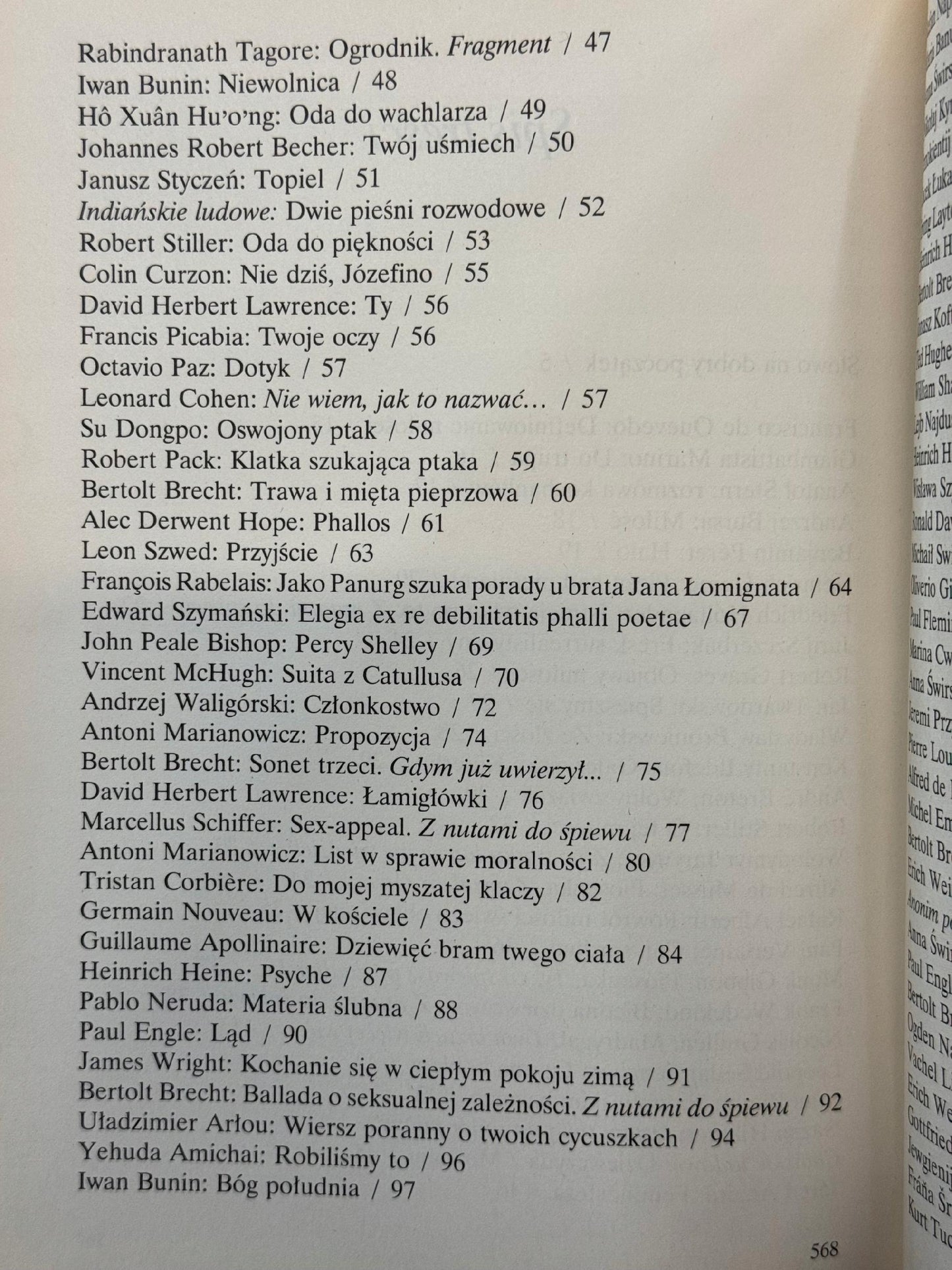 Wiersze o miłości. Antologia kontrowersyjna Robert Stiller
