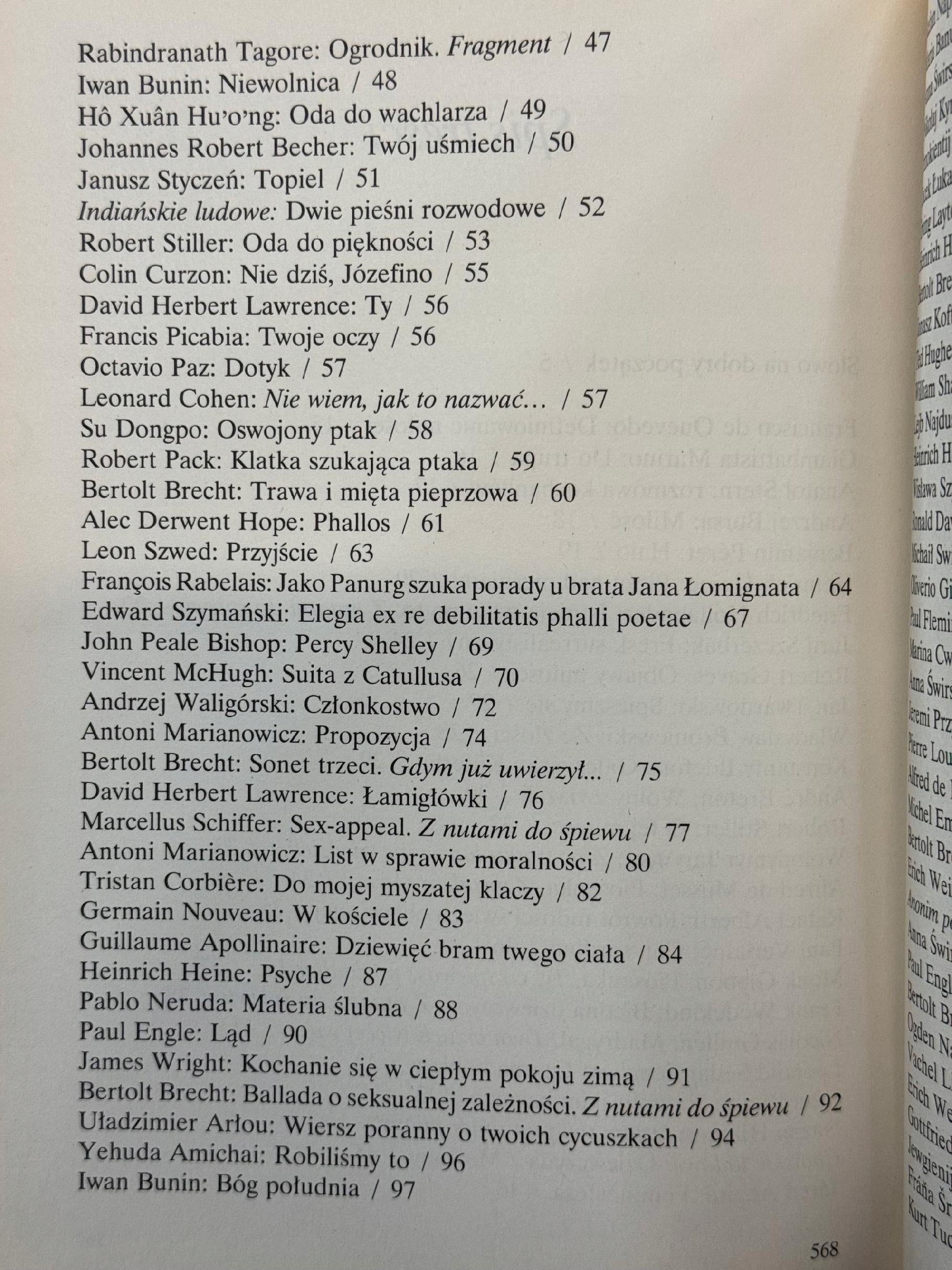 Wiersze o miłości. Antologia kontrowersyjna Robert Stiller