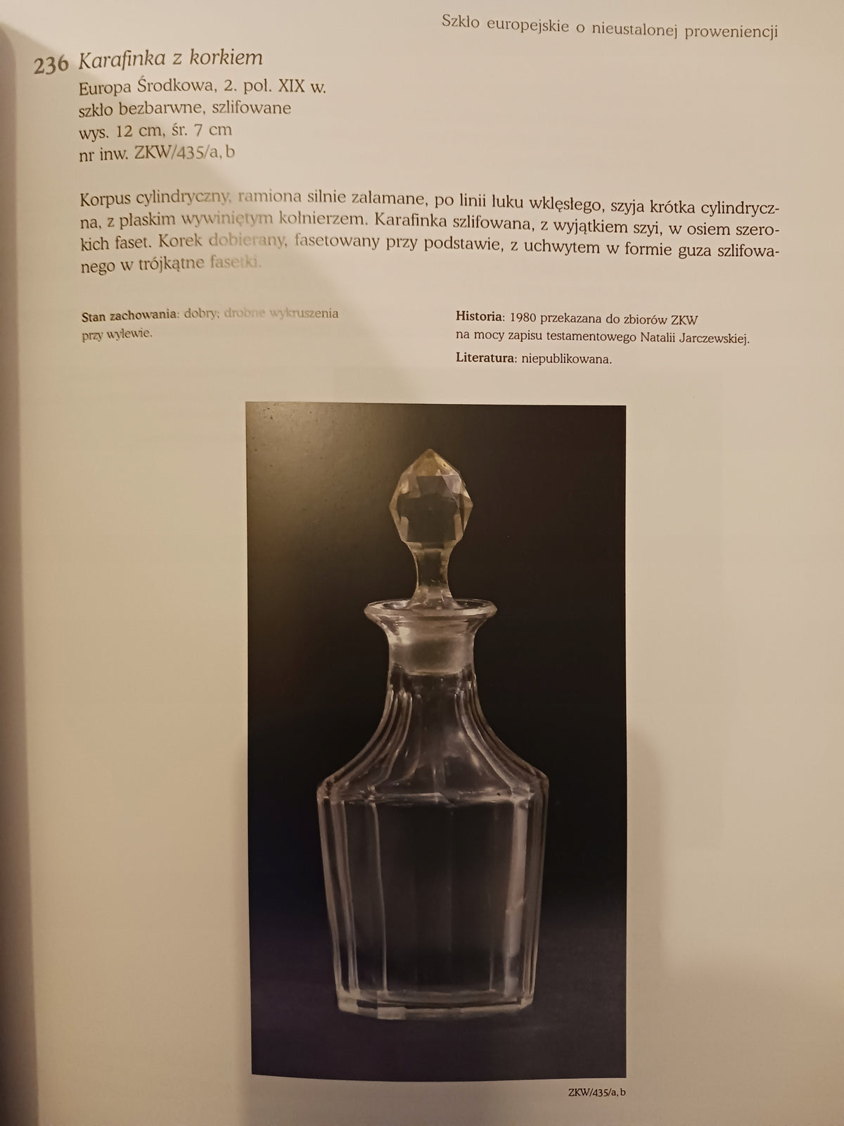 Szkło. Katalog zbiorów Zamek Królewski w Warszawie Anna Szkurłat [SZKŁO]