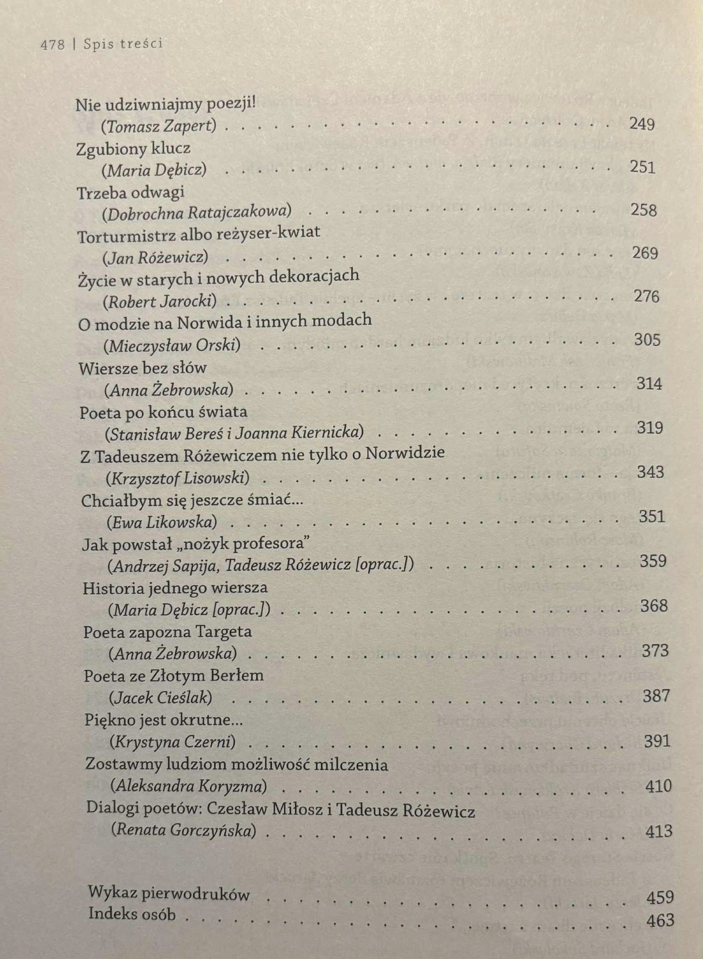 Wbrew sobie. Rozmowy z Tadeuszem Różewiczem Jan Stolarczyk