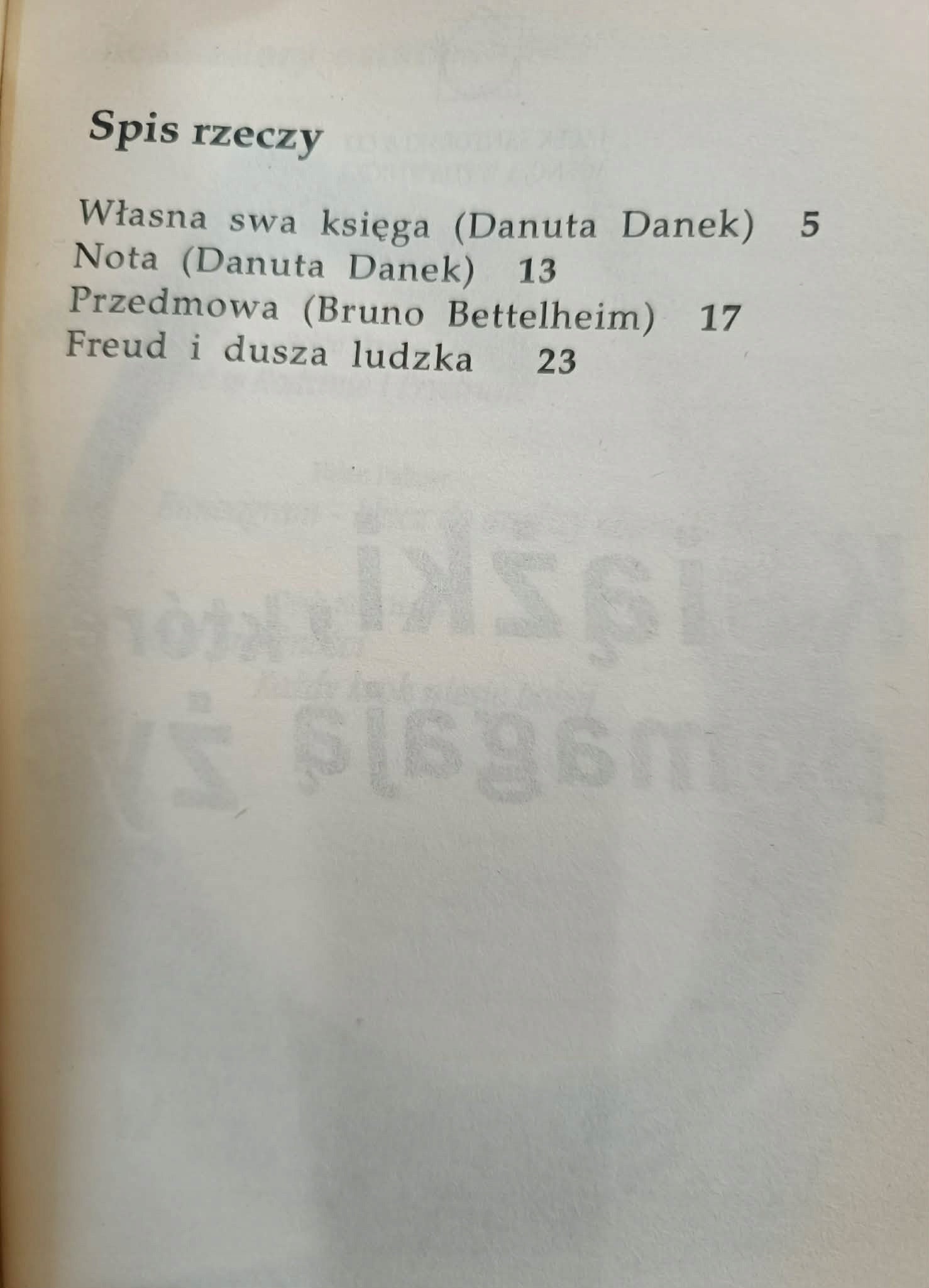 Freud i dusza ludzka, Bruno Bettelheim