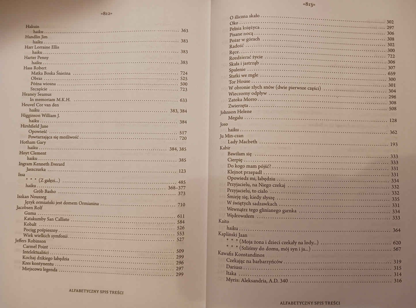 Przekłady poetyckie wszystkie Czesław Miłosz