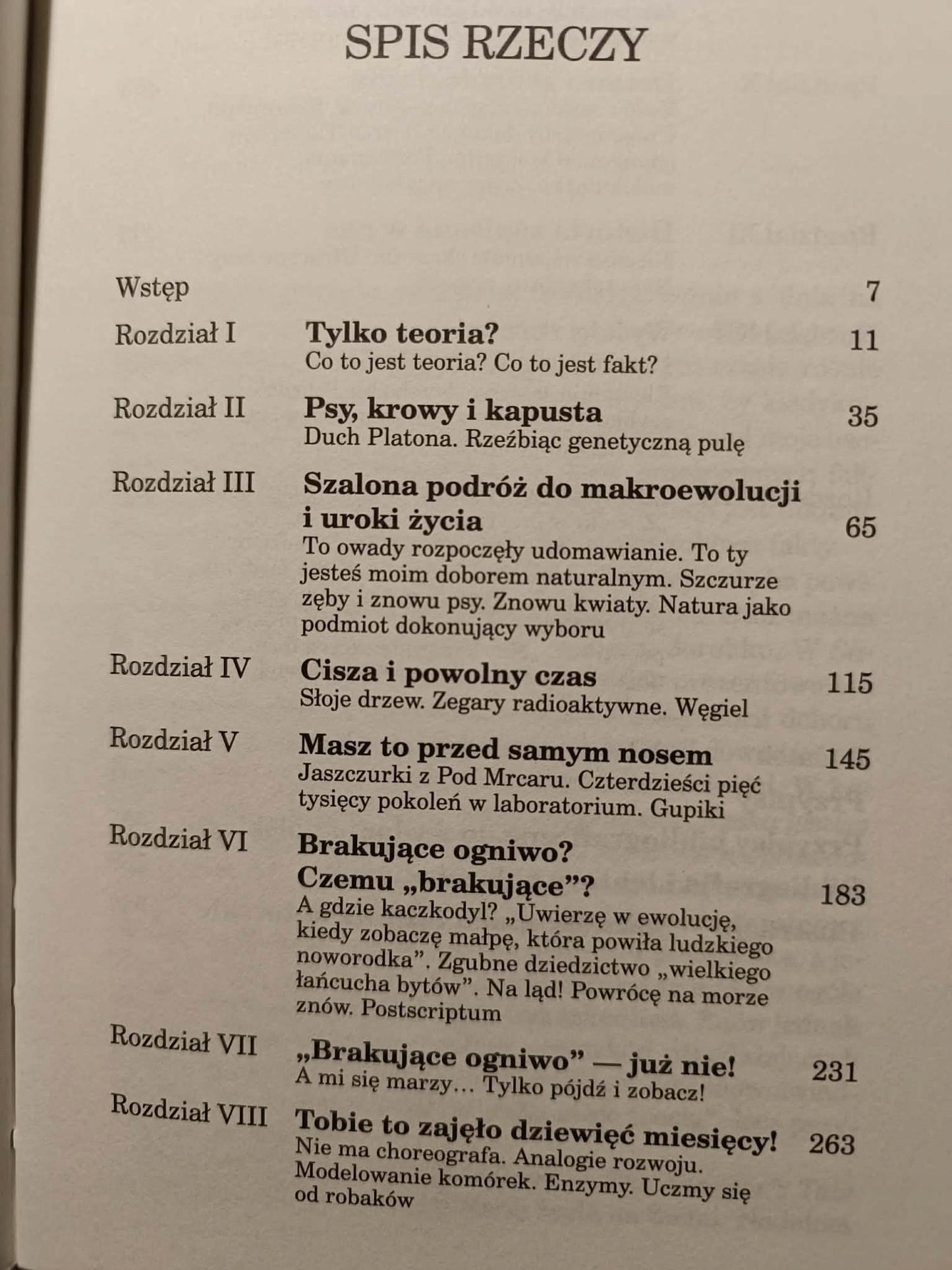 Najwspanialsze widowisko świata. Świadectwa ewolucji, Richard Dawkins