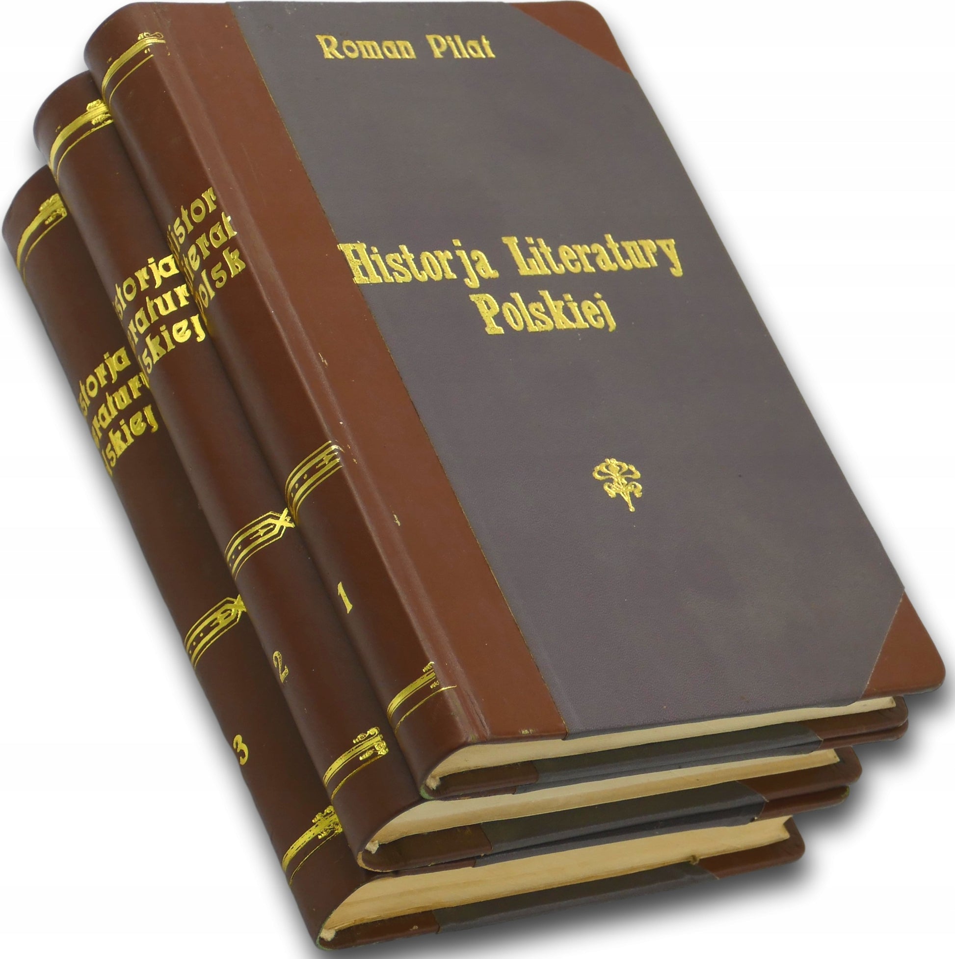 Historja Literatury Polskiej T. I-III, Roman Pilat [Warszawa 1926]