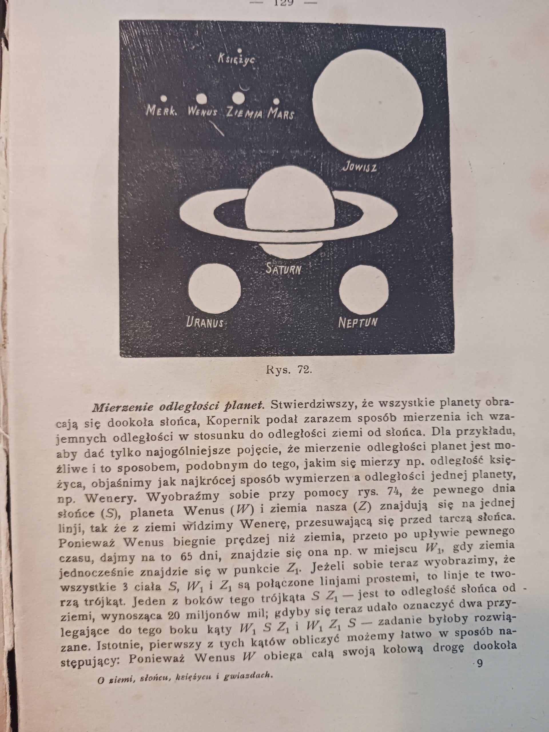 O Ziemi, Słońcu, Księżycu, gwiazdach Maksymilian Heilpern [wyd. z 1921 r.]