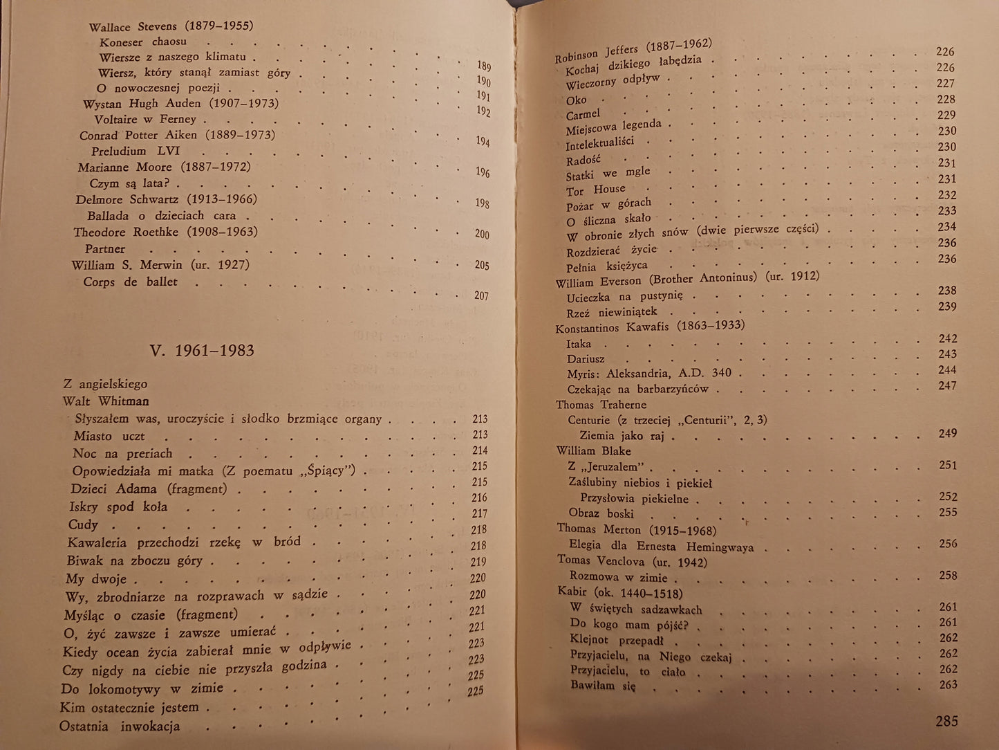Mowa wiązana Czesław Miłosz [dedykacja odautorska na stronie tytułowej]