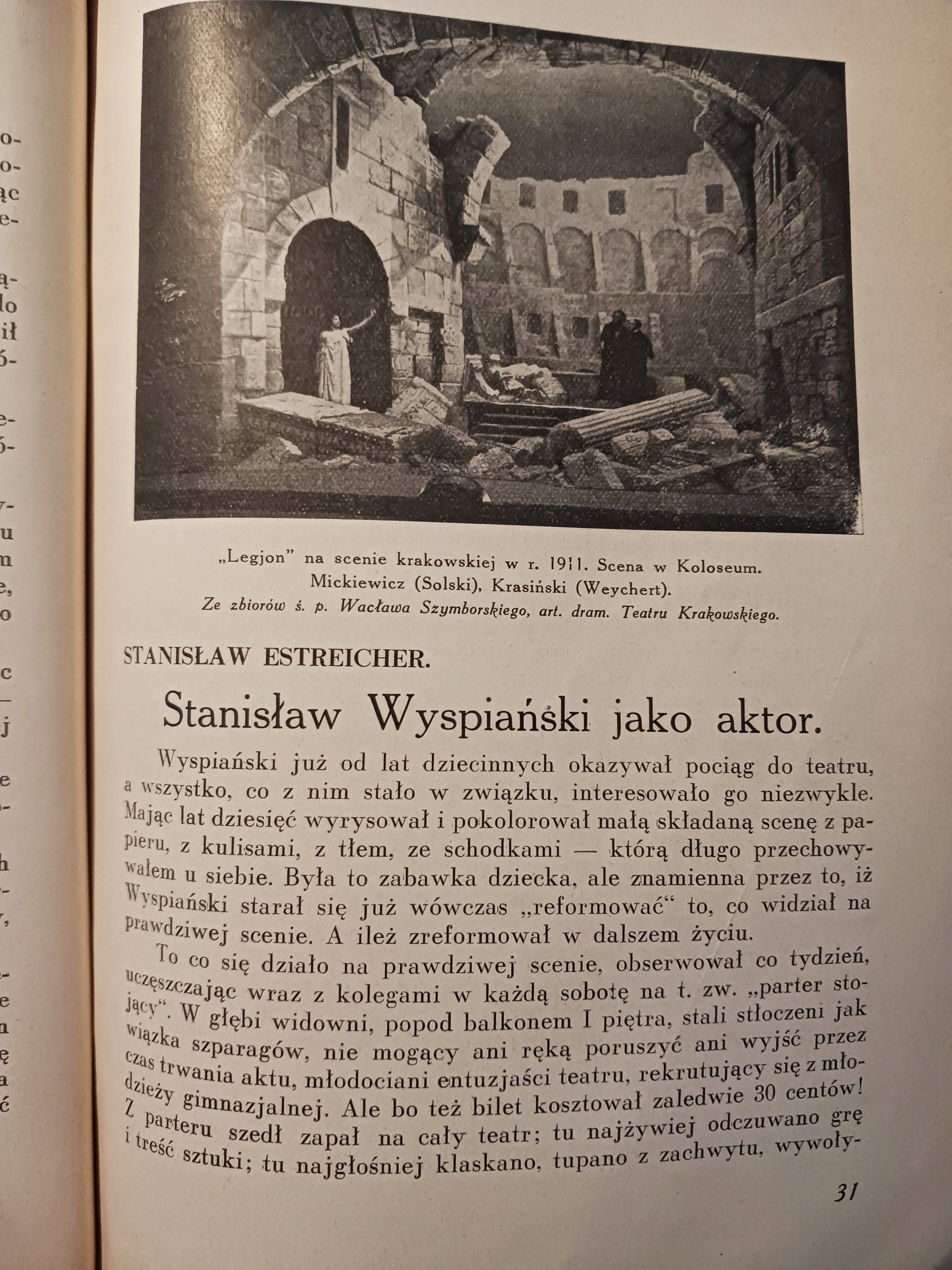 Wyspiańskiemu - Teatr Krakowski 1907-1932 [wydanie z roku 1932][teatr]