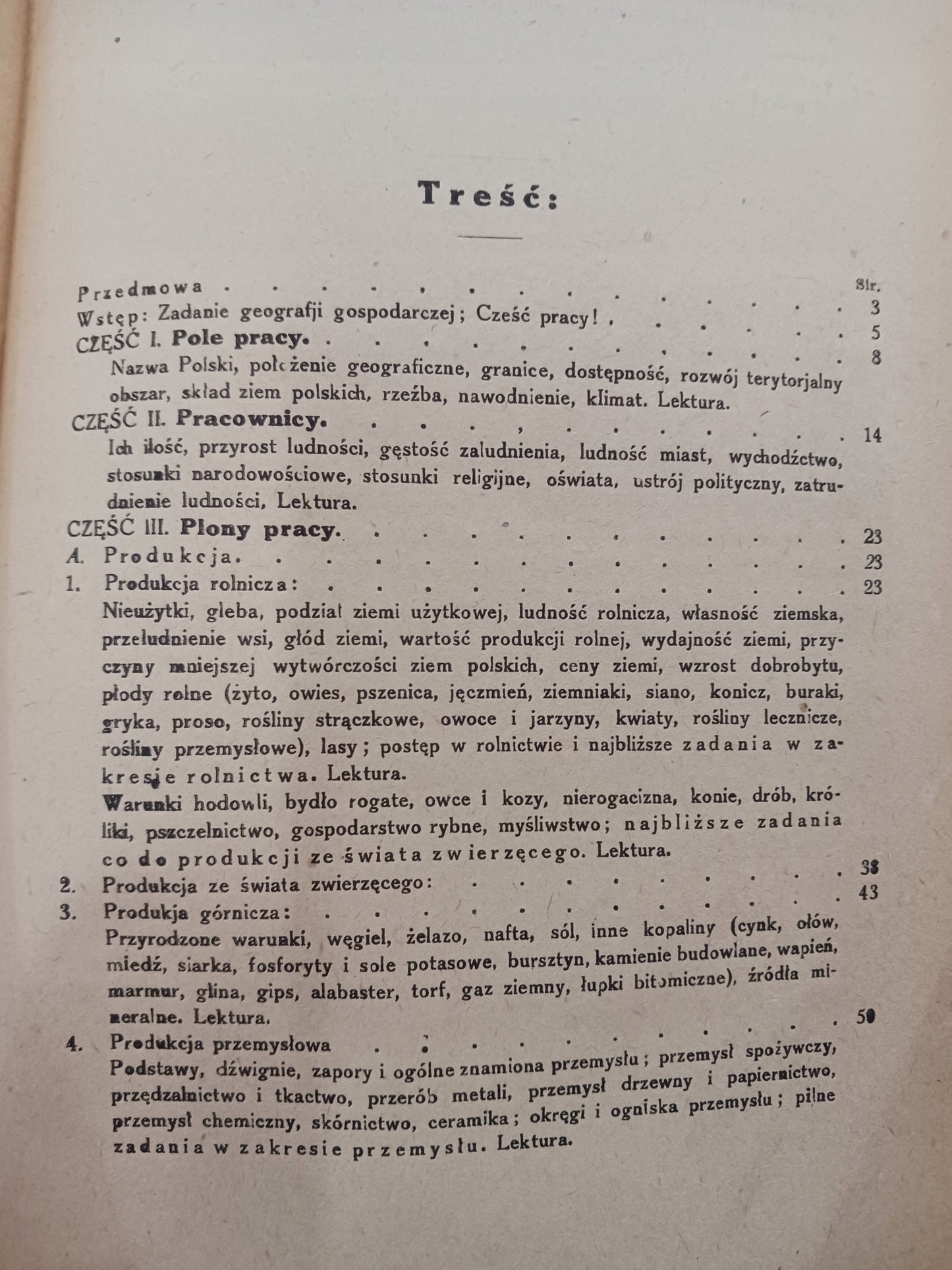 Geografja gospodarcza ziem polskich Herkulan Weigt [Wydanie z roku 1923]