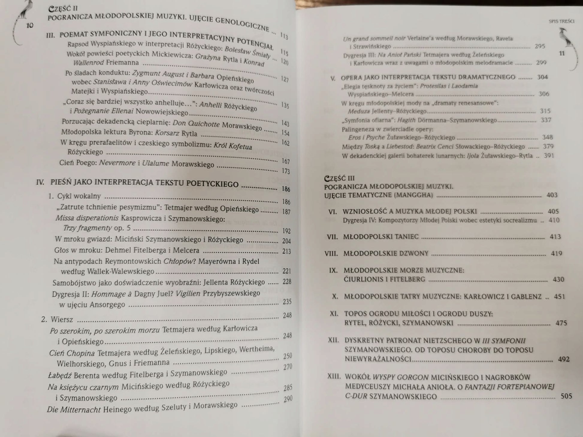 Harmonie i dysonanse. Muzyki Młodej Polski wobec innych sztuk, M. Gmys