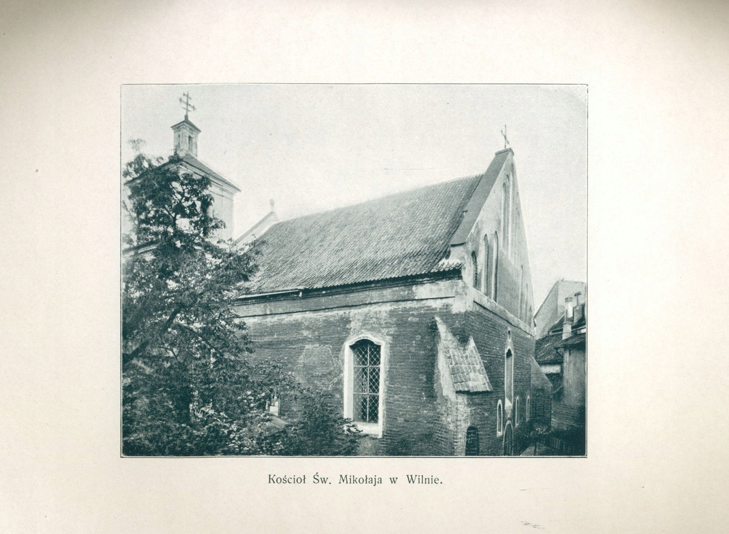 Zahorski Władysław- Kościół św. Mikołaja w Wilnie [Wilno 1921]
