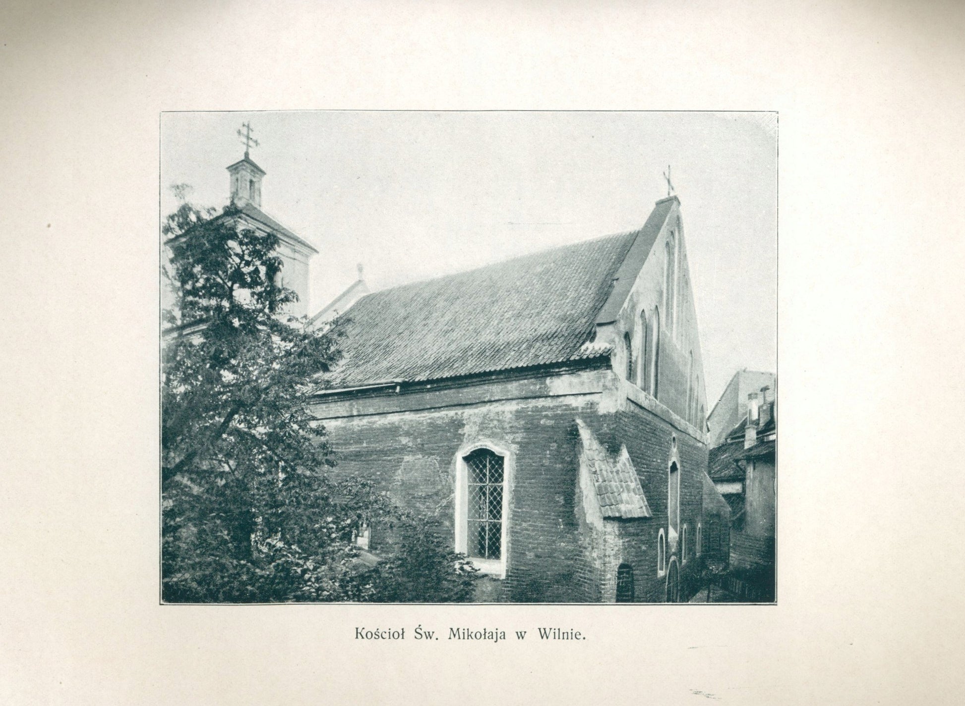 Zahorski Władysław- Kościół św. Mikołaja w Wilnie [Wilno 1921]