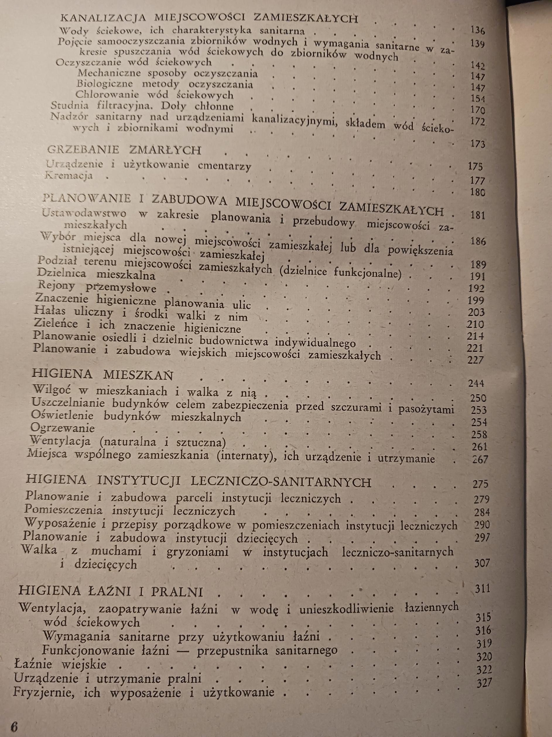 Higiena osiedli W. G. Nadeżdin, N. W. Winogradow