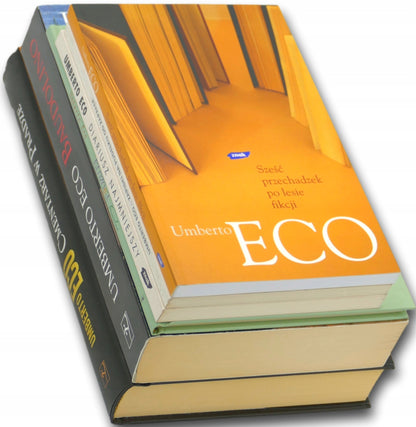Zestaw 6 książek Umberto Eco [Baudolino, Filozofia frywolna i inne]
