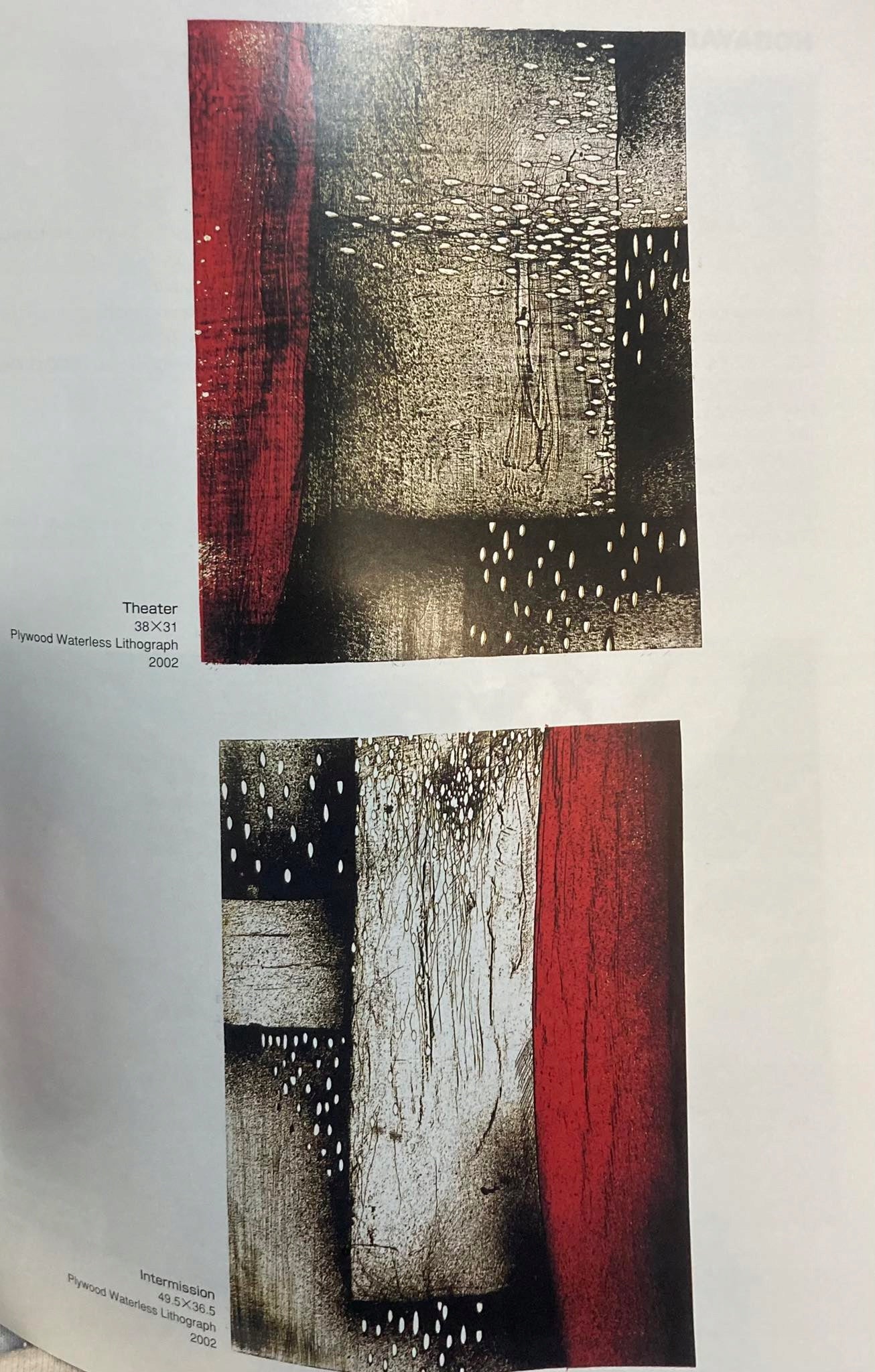 Lithograph on the Wood the Japanese way