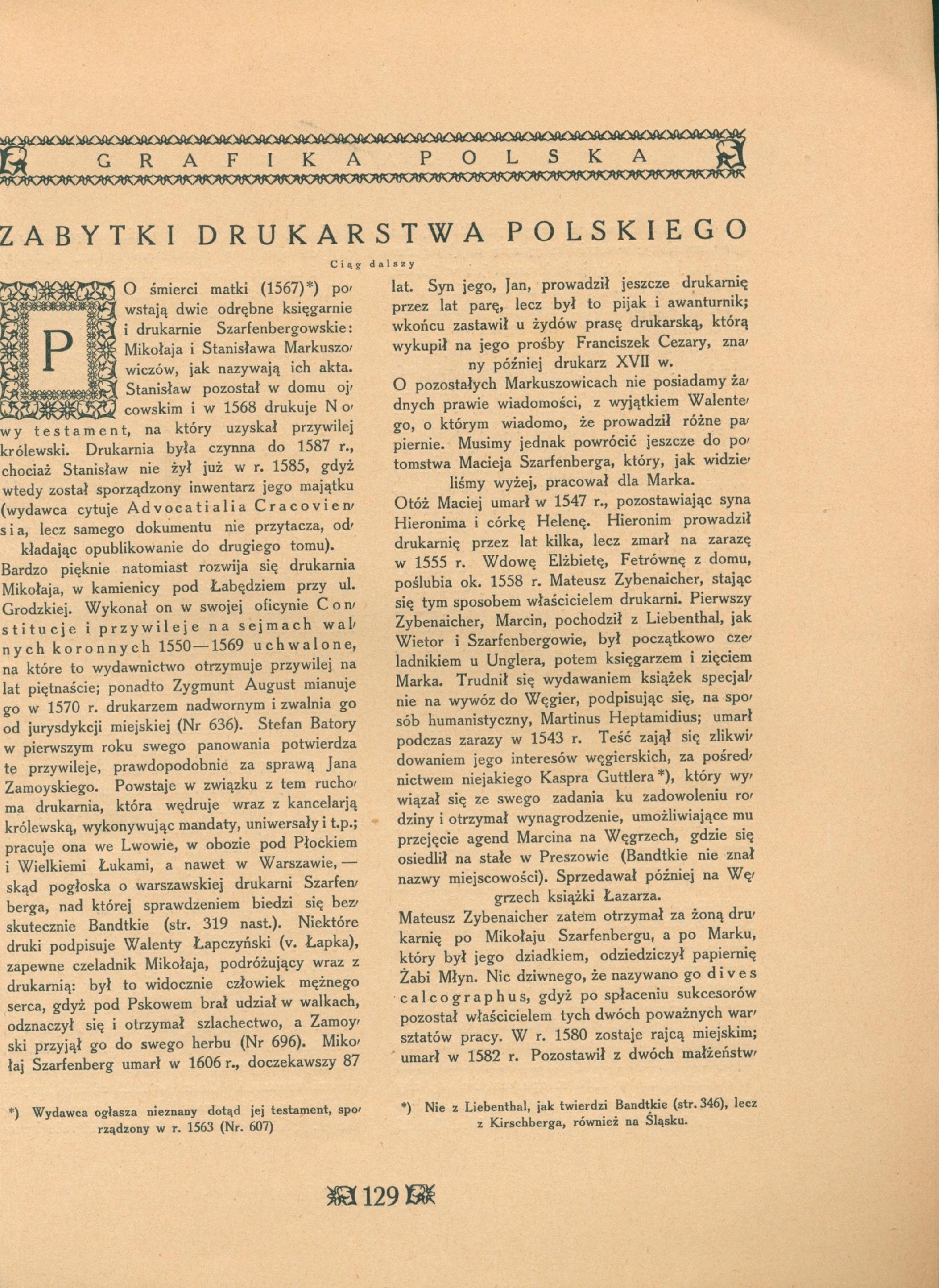 Grafika Polska: miesięcznik poświęcony drukarstwu, litografji [1923]