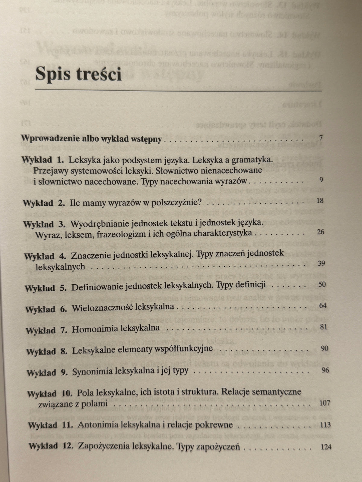 Wykłady z leksykologii Andrzej Markowski