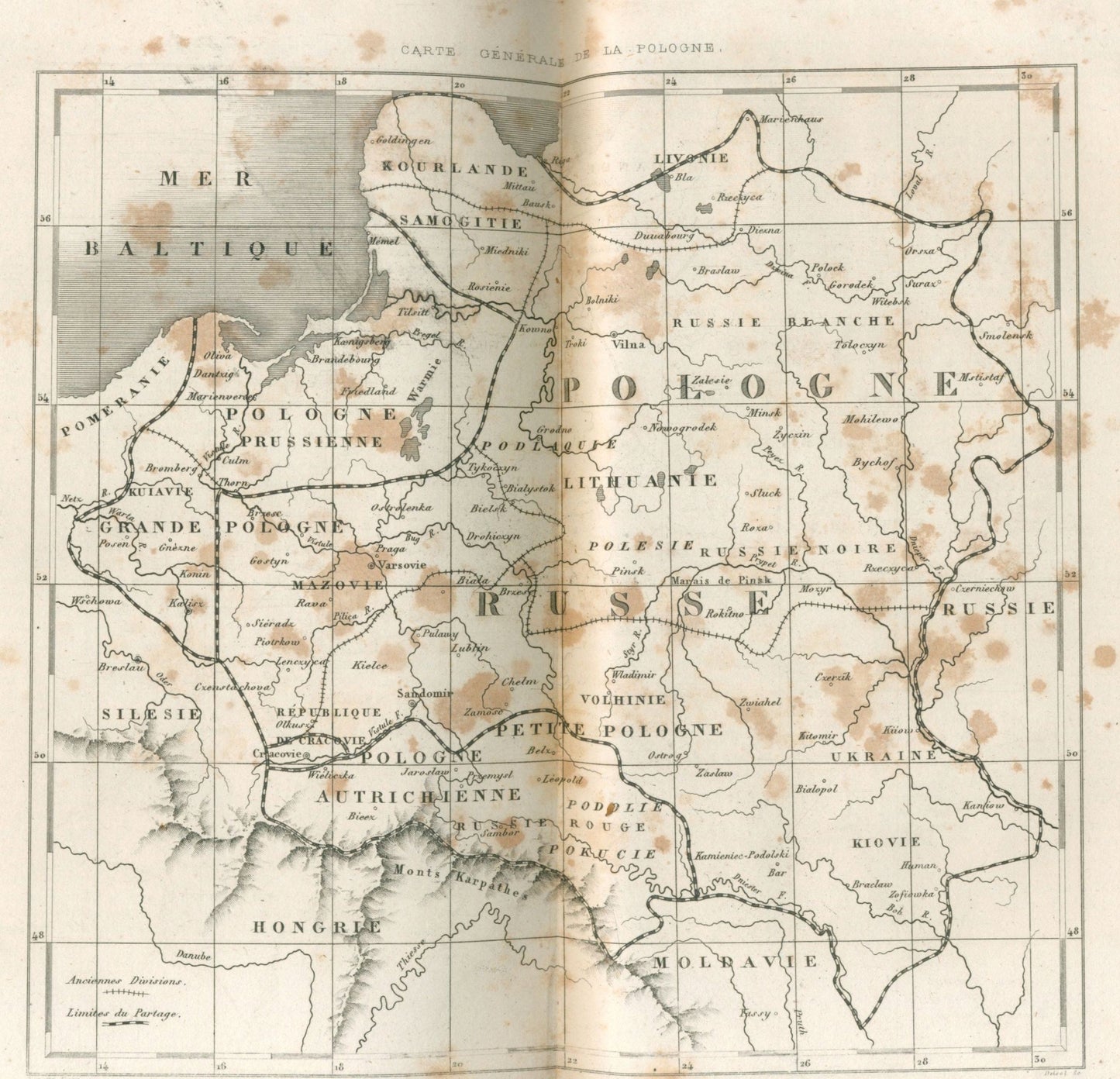 Forster Charles, Pologne [Paryż 1840] [historia Polski z 55 stalorytami]
